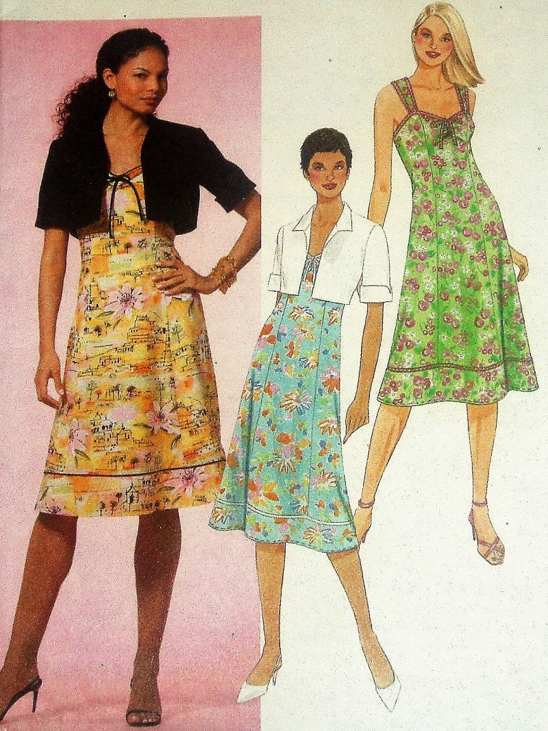 McCall’s M4830 Misses’ Lined Jacket & Dress Sewing Pattern Sizes 6–12 2005