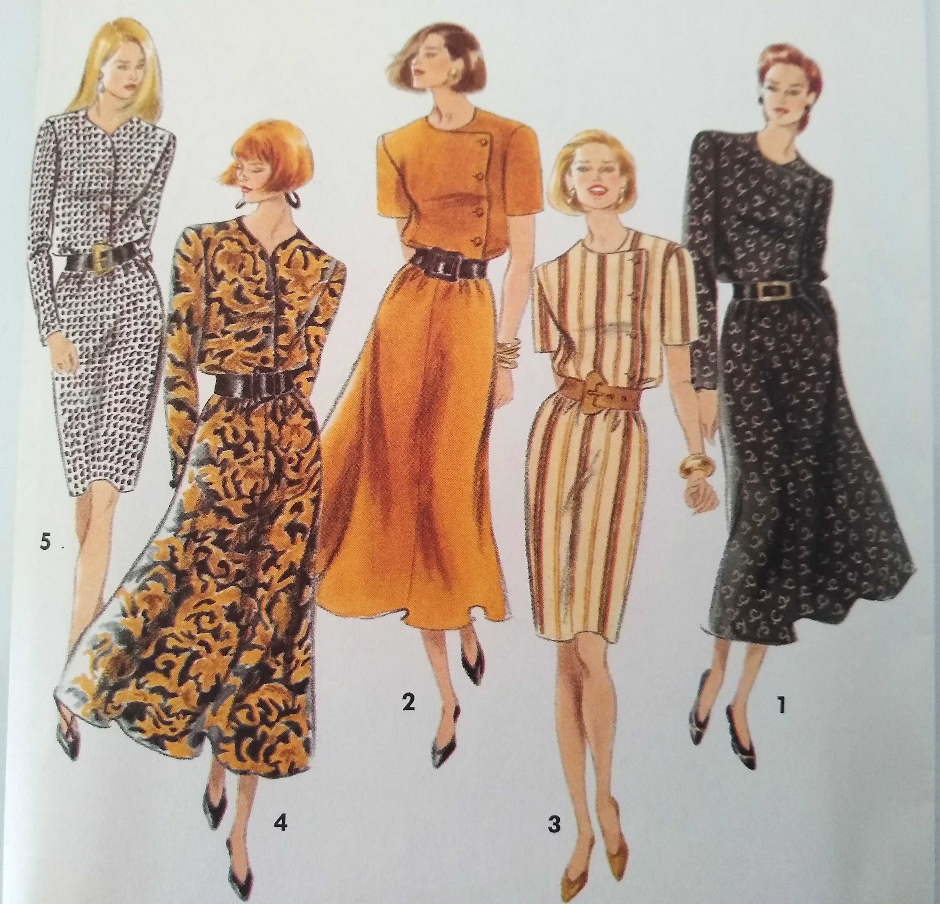 Simplicity 8529 Misses/Petite Dress Sewing Pattern (Sizes 8–14)