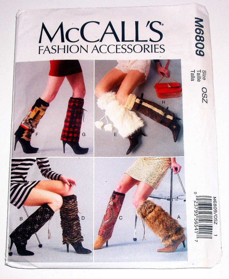 McCall’s M6809 Fashion Accessories Sewing Pattern (One Size)