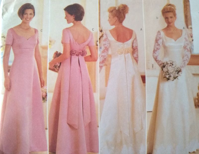 Butterick 4772 Misses/Petite Formal Dress Pattern Sizes 6-10