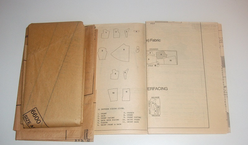 New Look 6600 Sewing Pattern Misses Full Or Straight Skirt Dresses Sizes 8-20 Cut to Sz 14