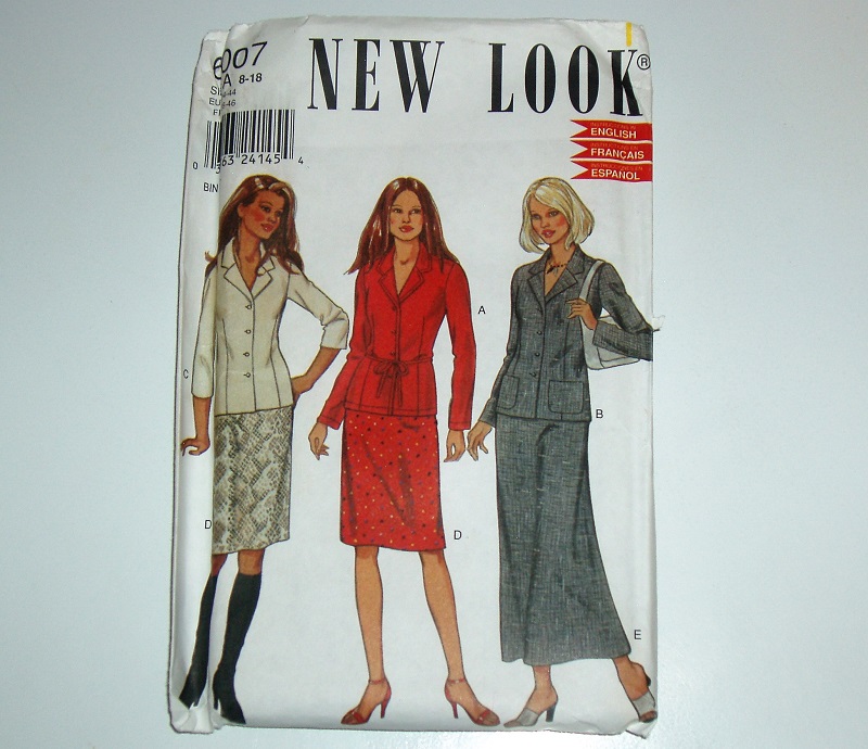 New Look 6007 Sewing Pattern Misses Top & Skirt Sizes 8-18