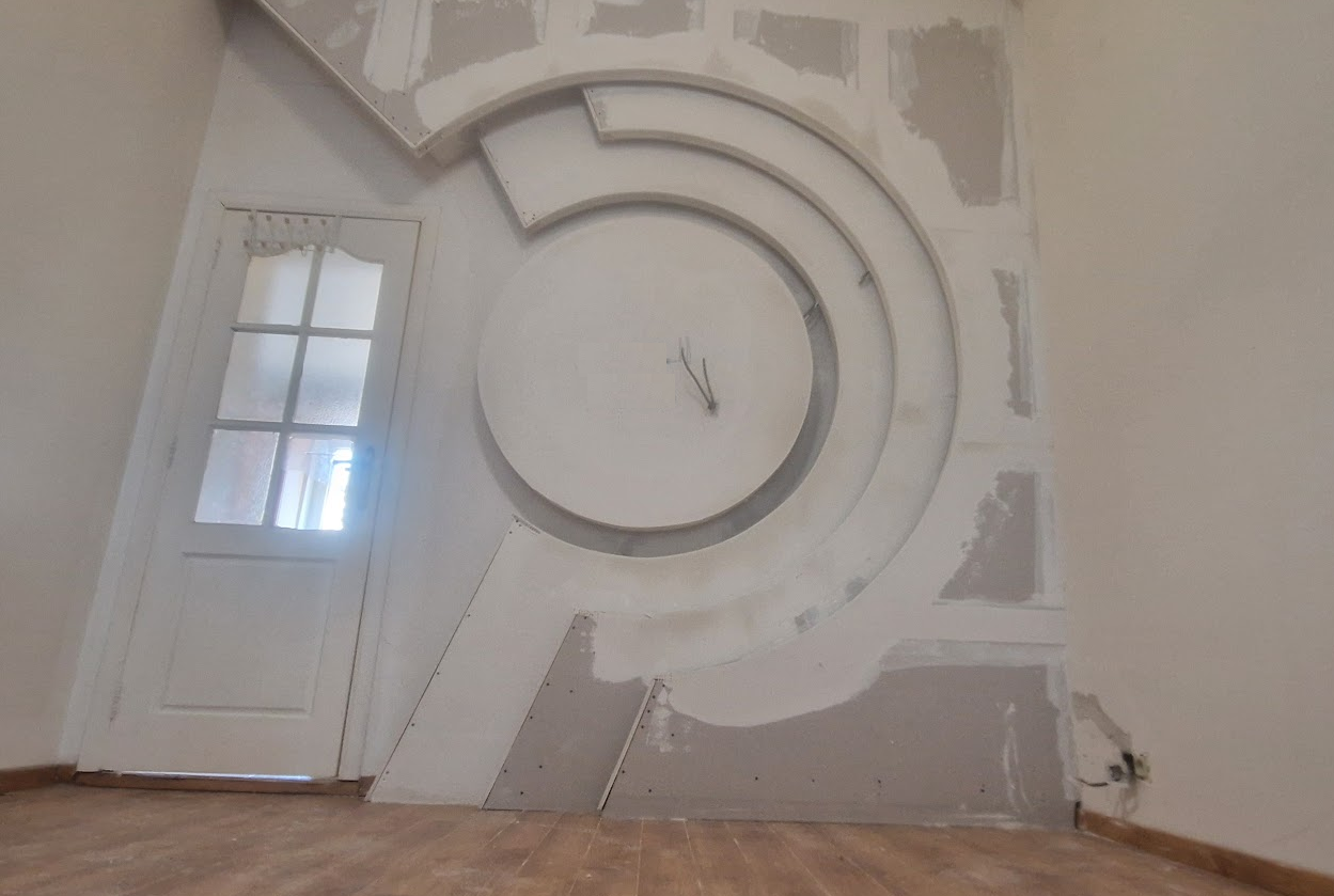 Décoration murale en forme de cercle Demande Prix Forfait