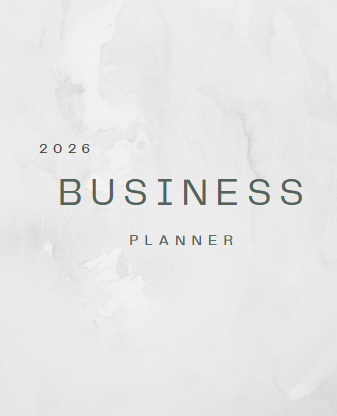 2026 Business Planner