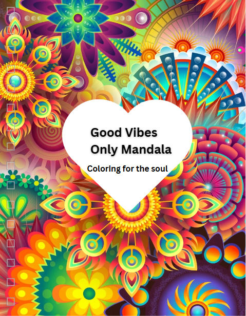 Think Positive Coloring Page