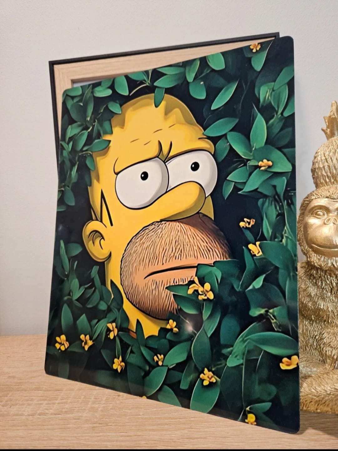 Plaque Alu  Thème "Les Simpson"