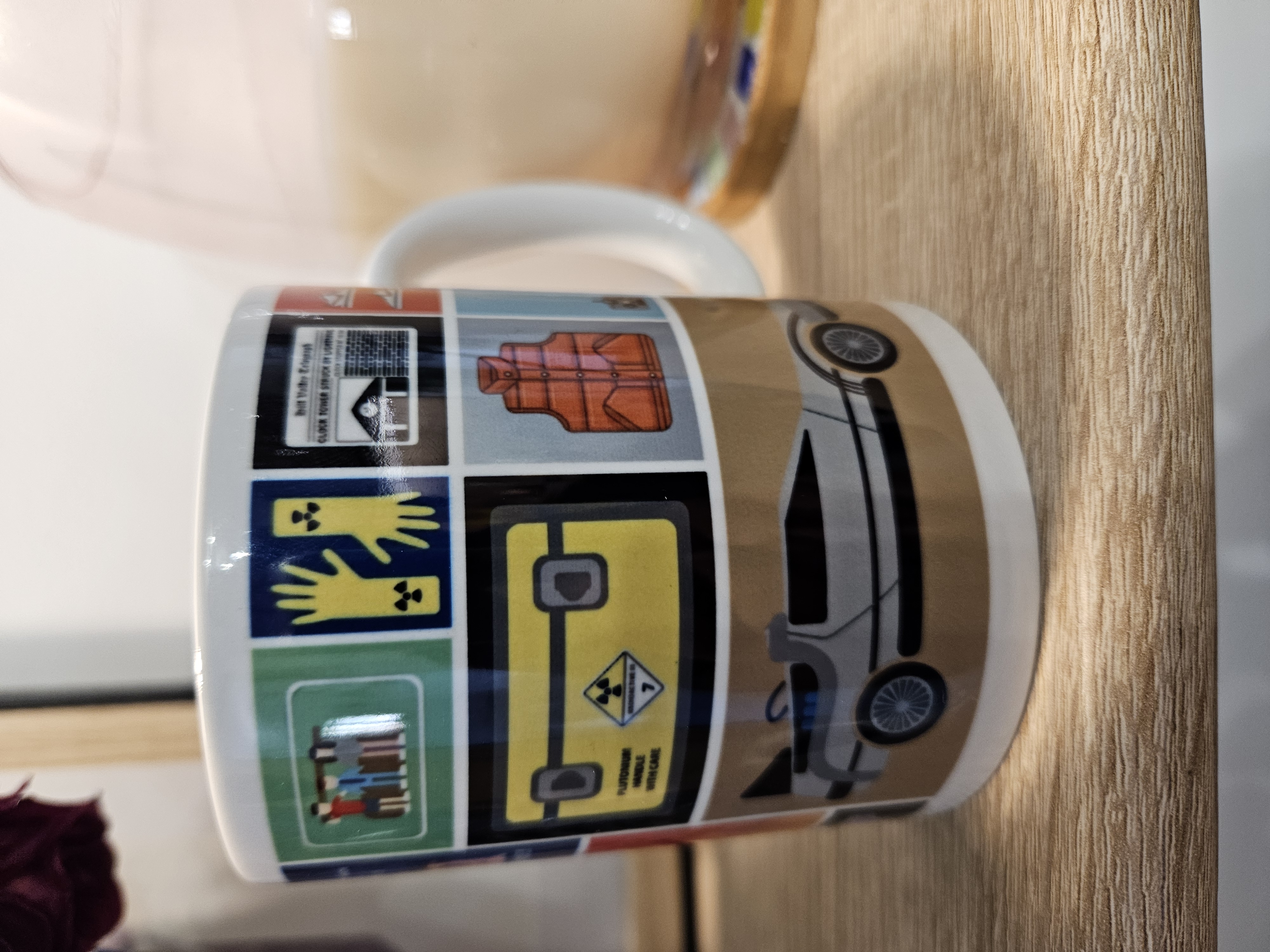 Mug Retour vers le Futur "Spécial 40 ans"