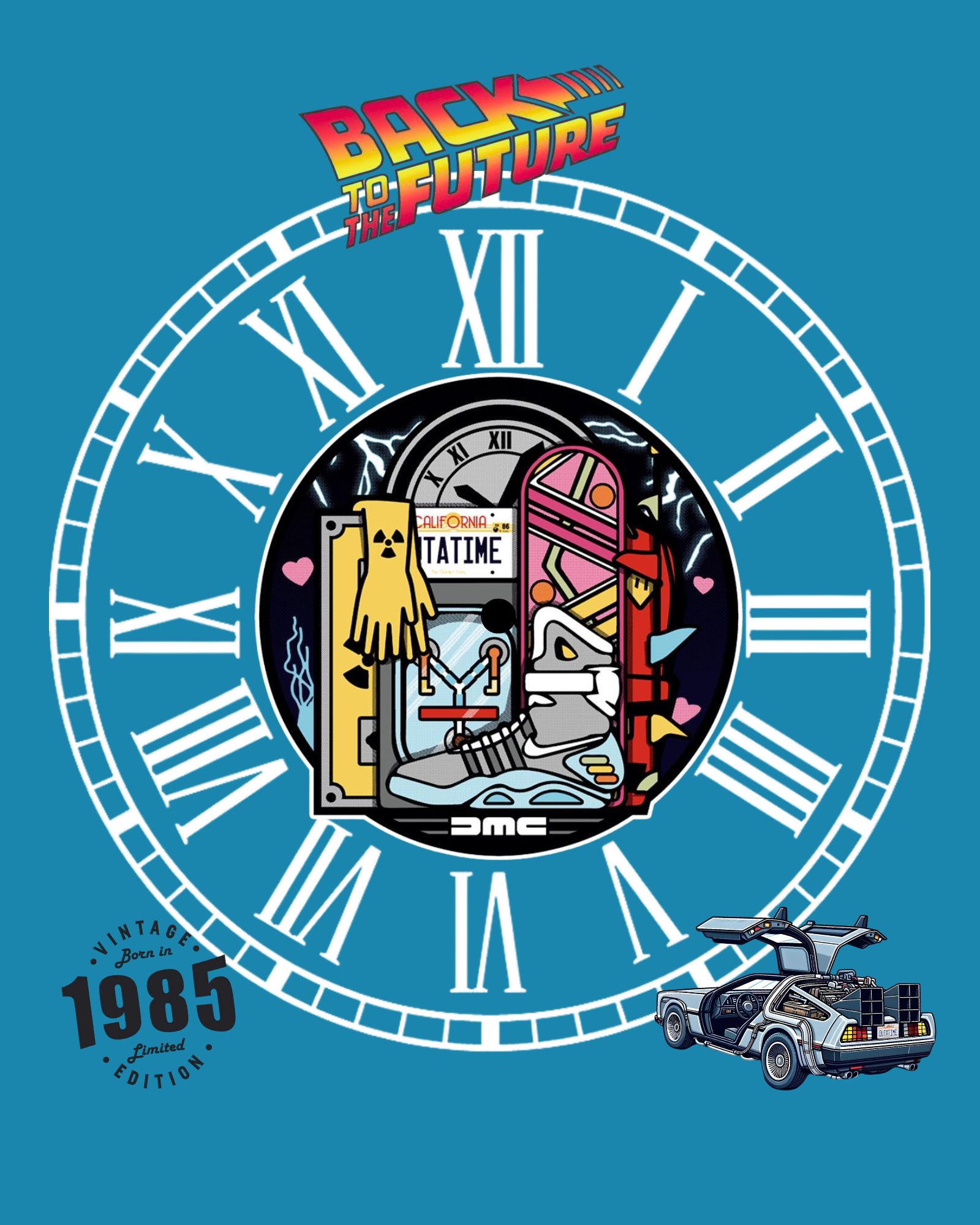 HORLOGE Univers Retour vers le Futur.