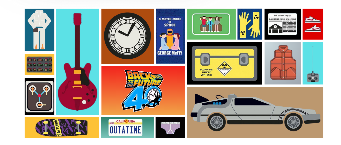 Mug Retour vers le Futur "Spécial 40 ans"