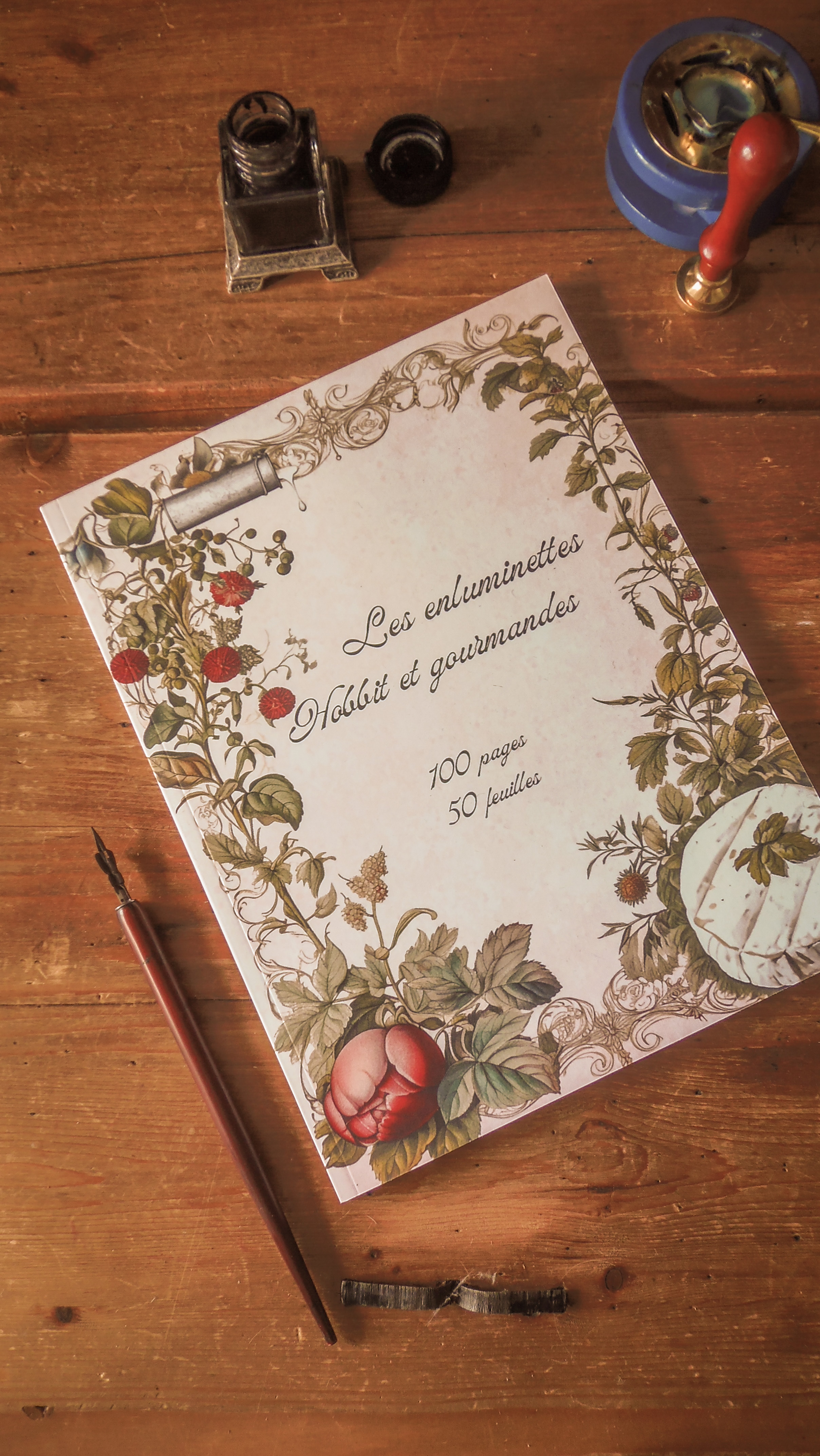 Les enluminettes hobbit - Papeterie fantasy