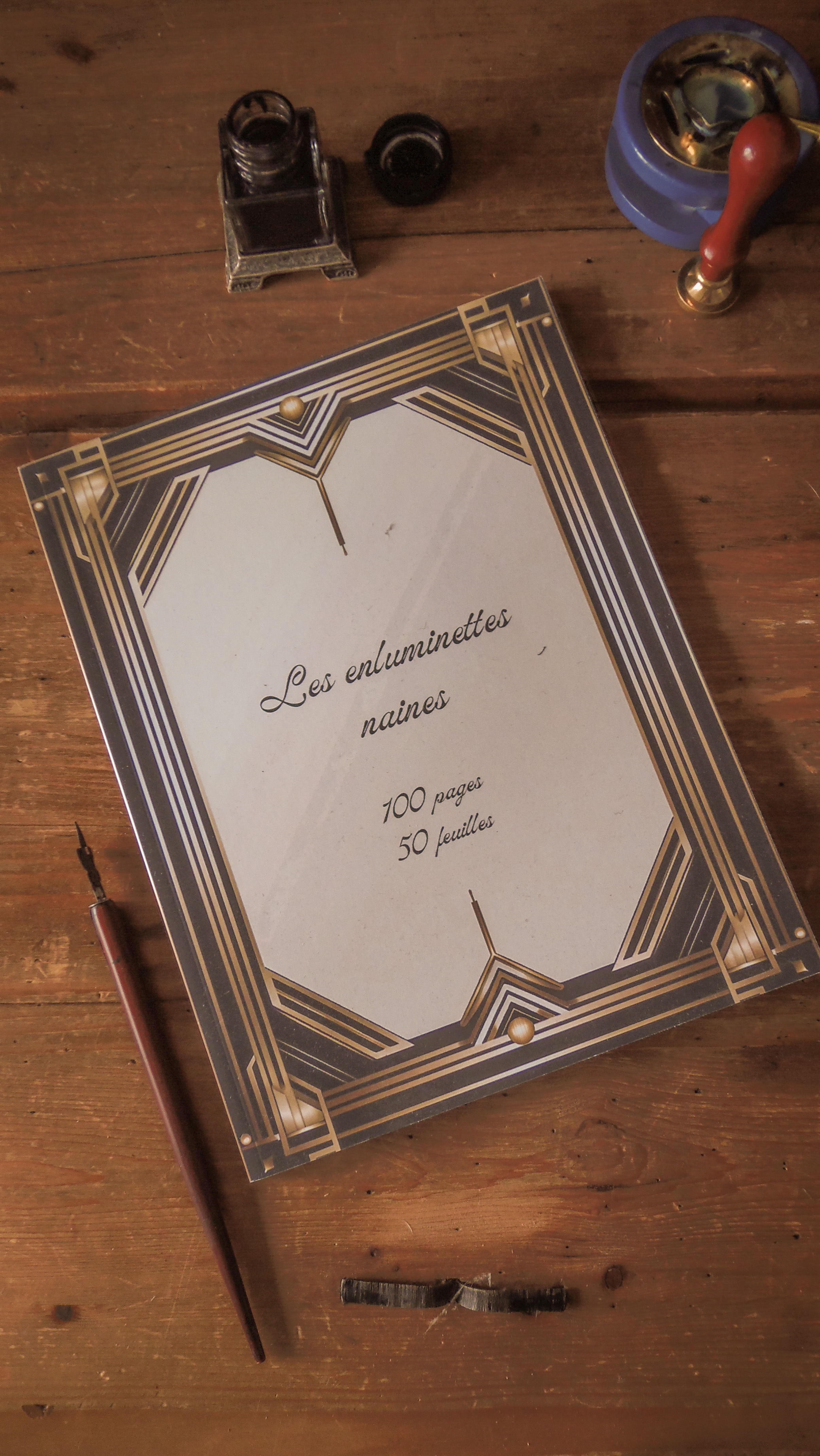 Les enluminettes naines - Papeterie fantasy