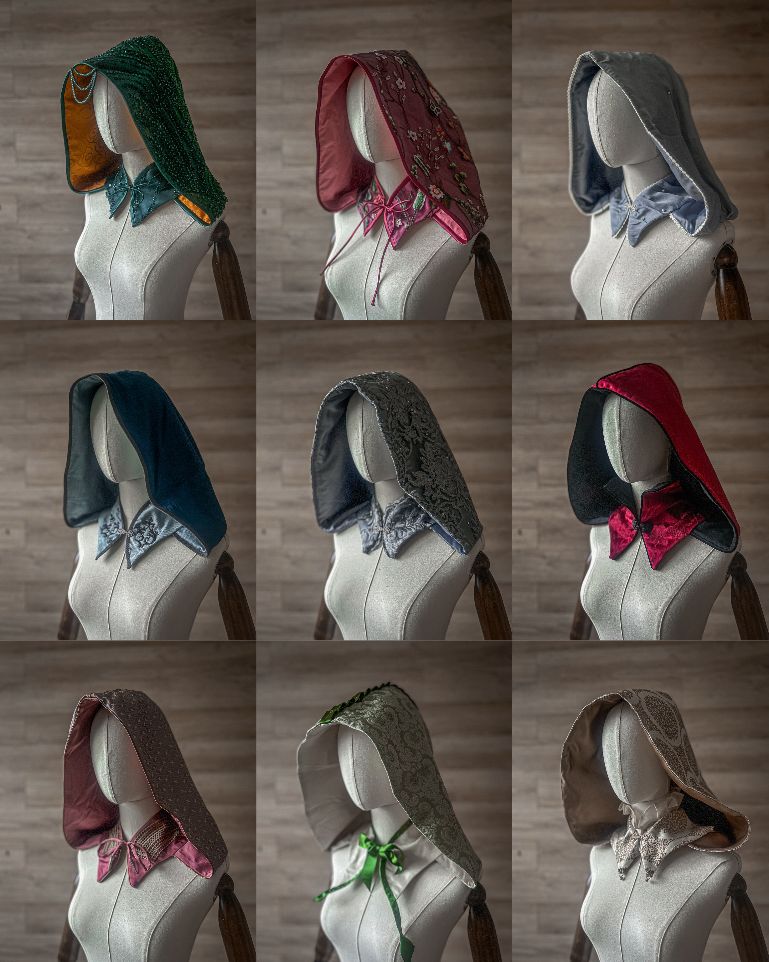 Capuches reliques de la cours de Lottie