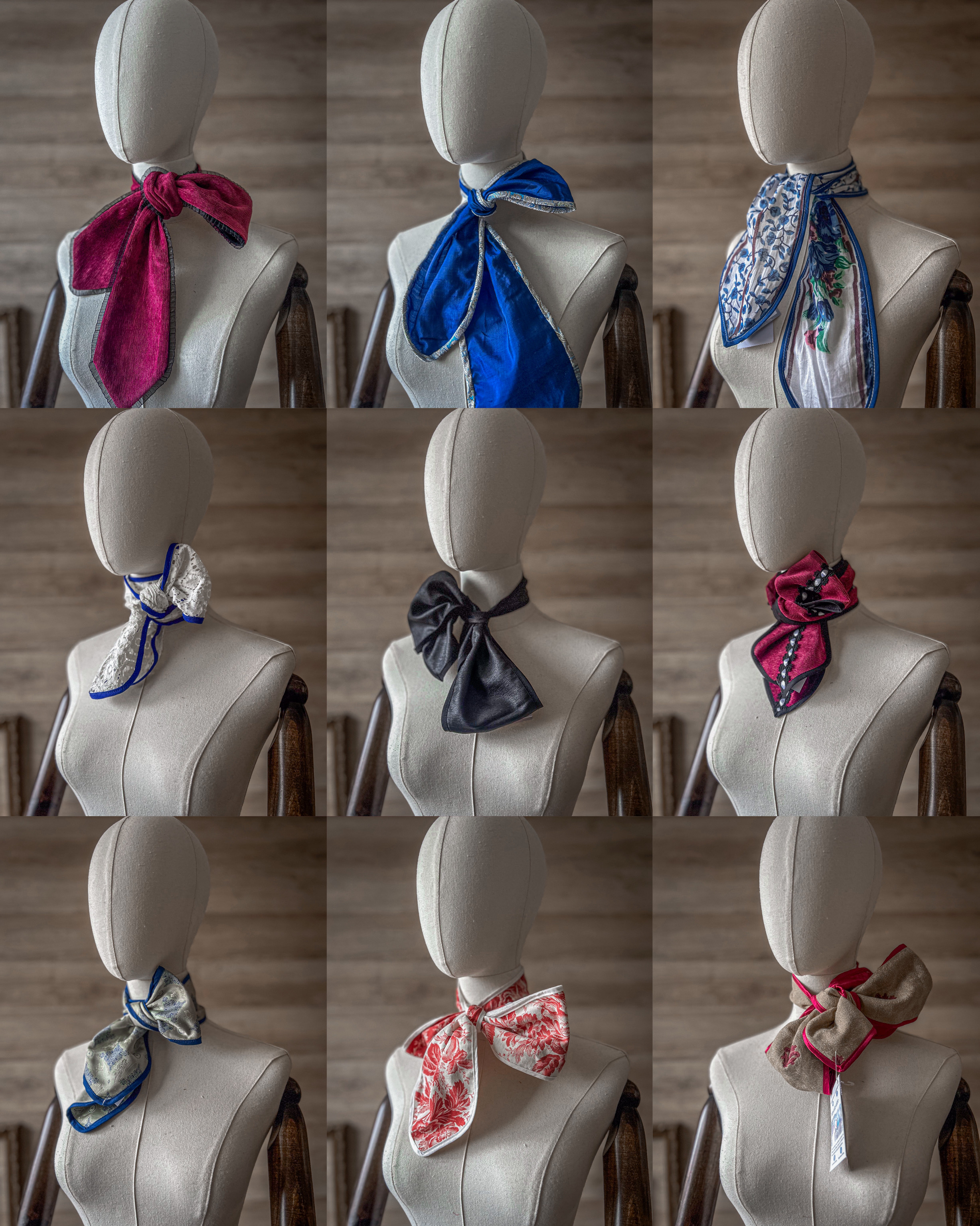 Lavallières des anciennes marches