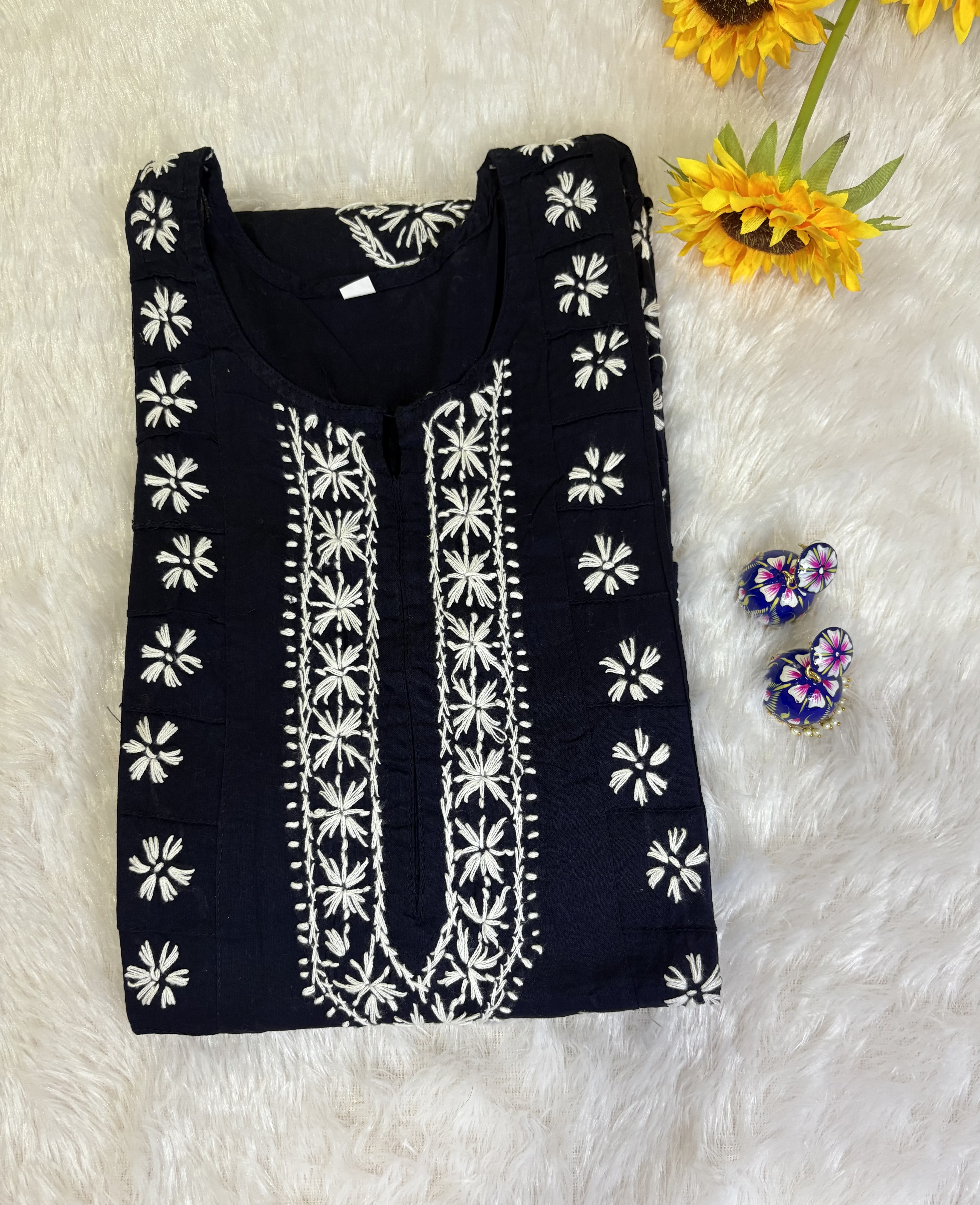 S-Cotton Nevay Blue Kurti