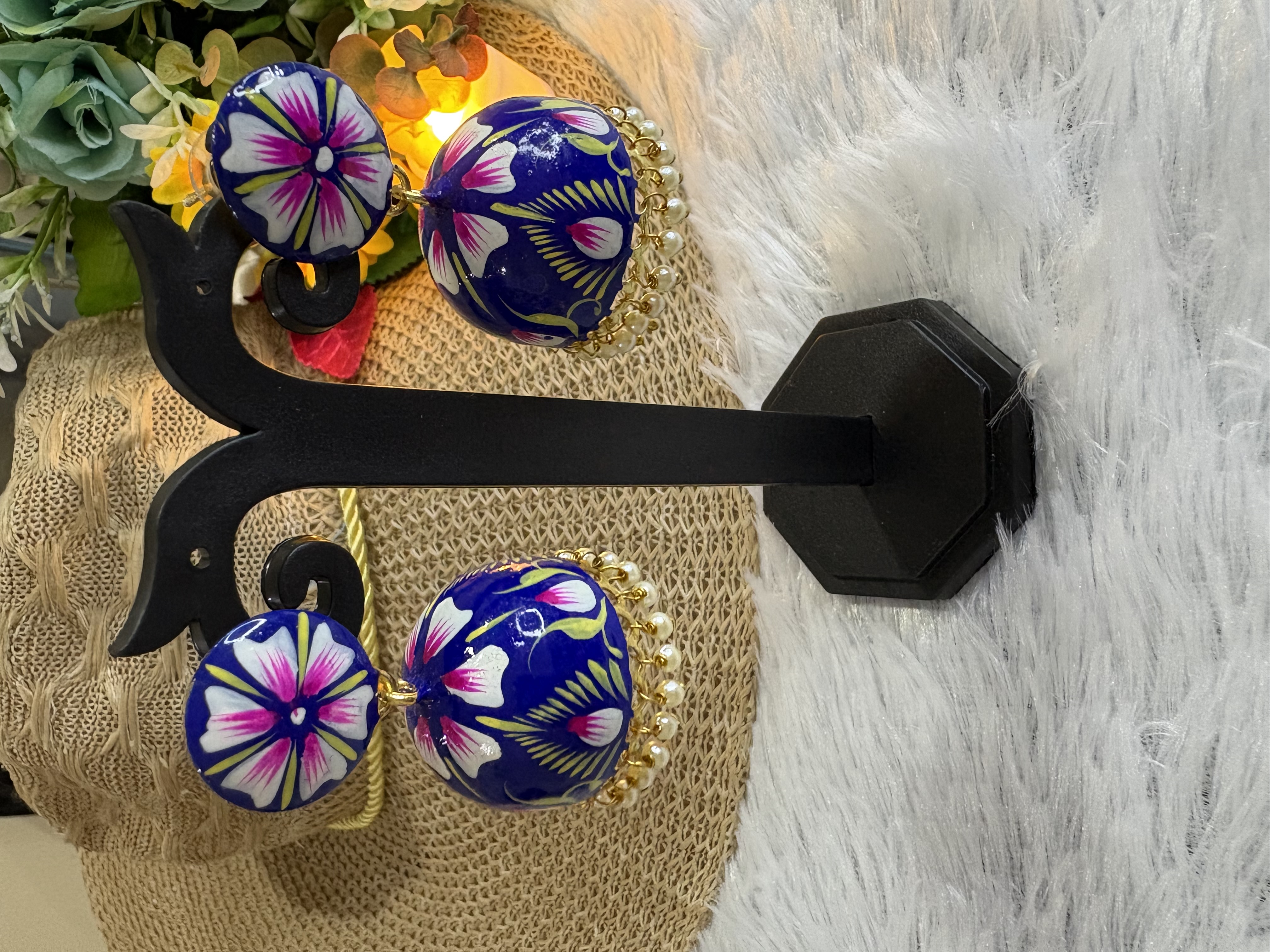 Nazakat Hand-Painted Earring