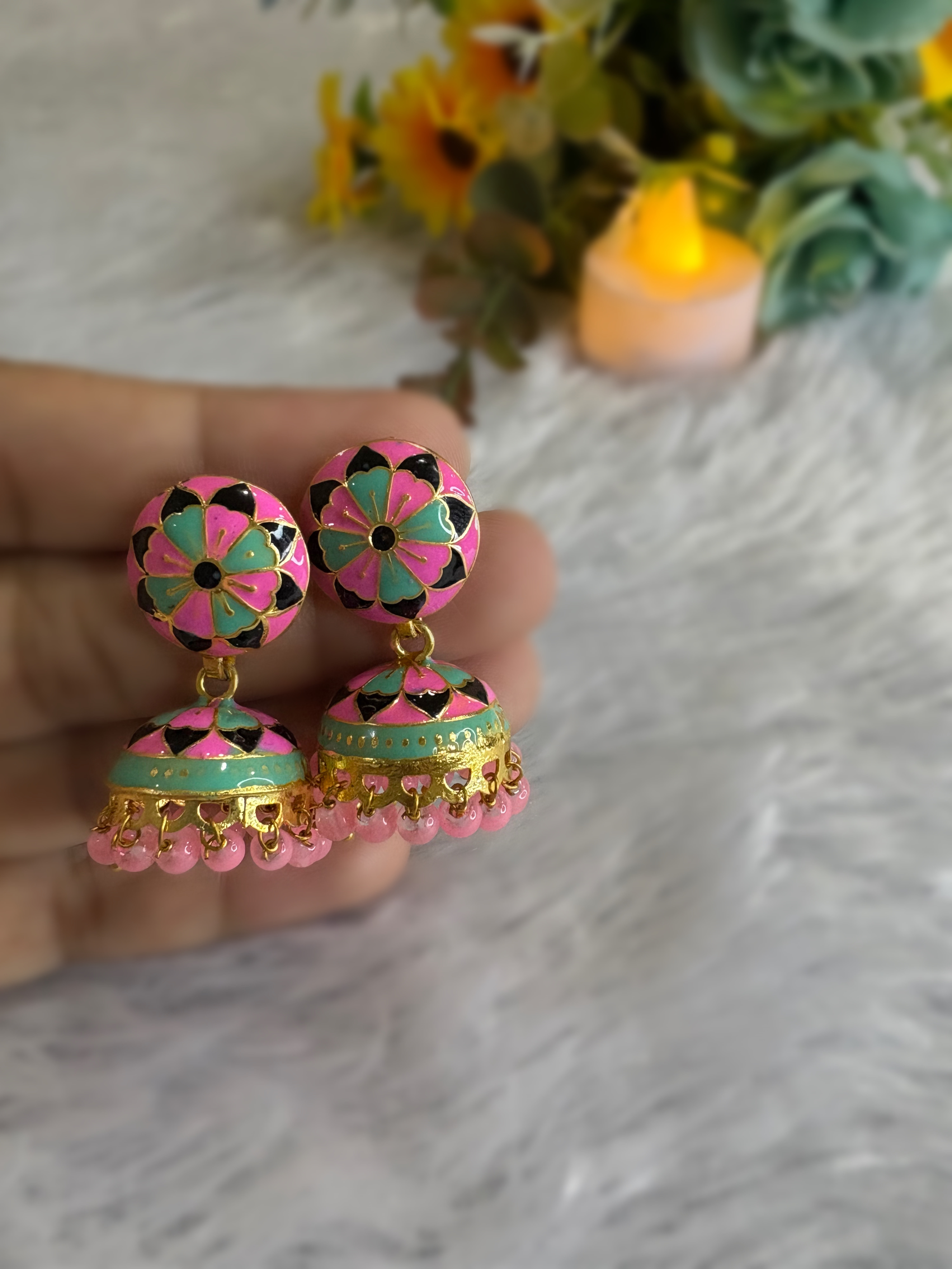 NoorTops Jhumka Earrings
