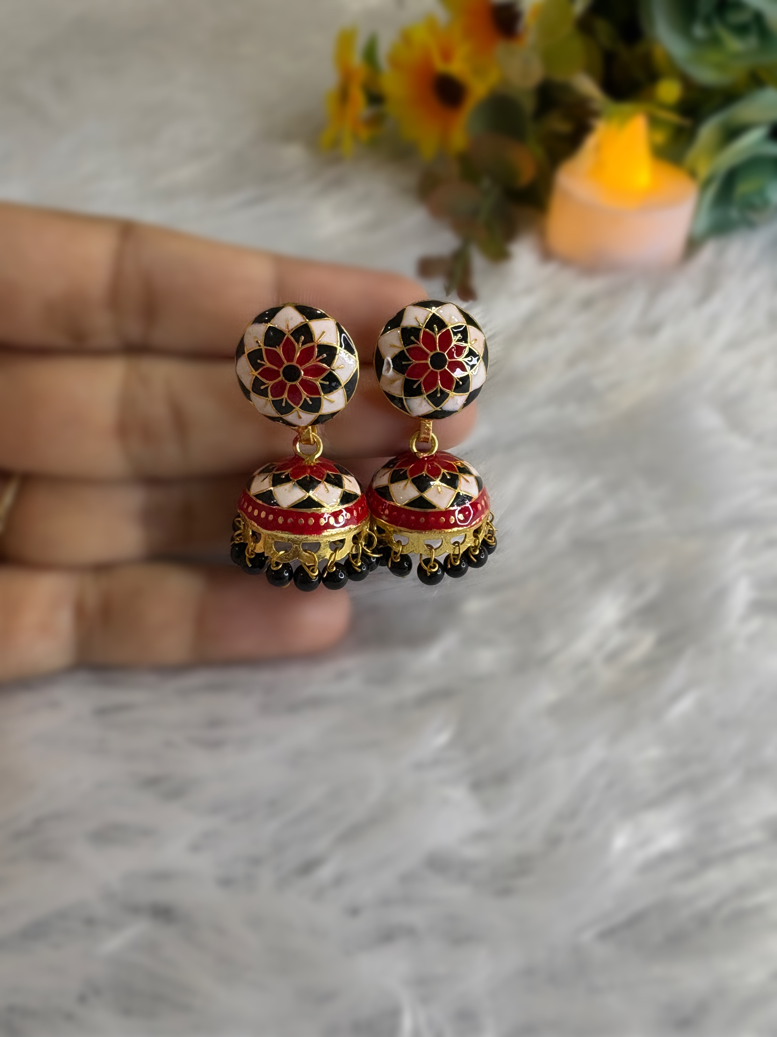 NoorTops Jhumka Earrings