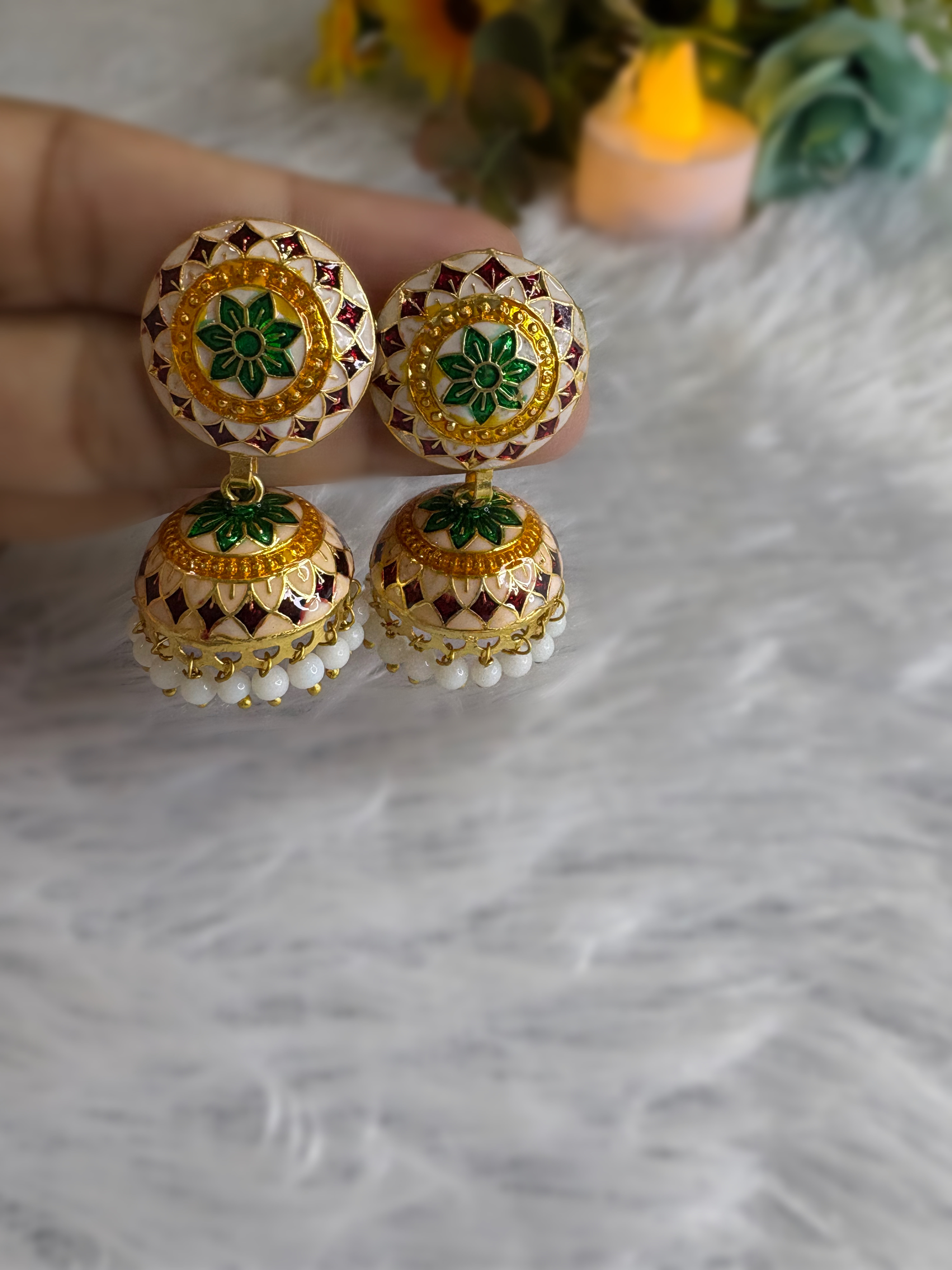 NoorTops Jhumka Earring
