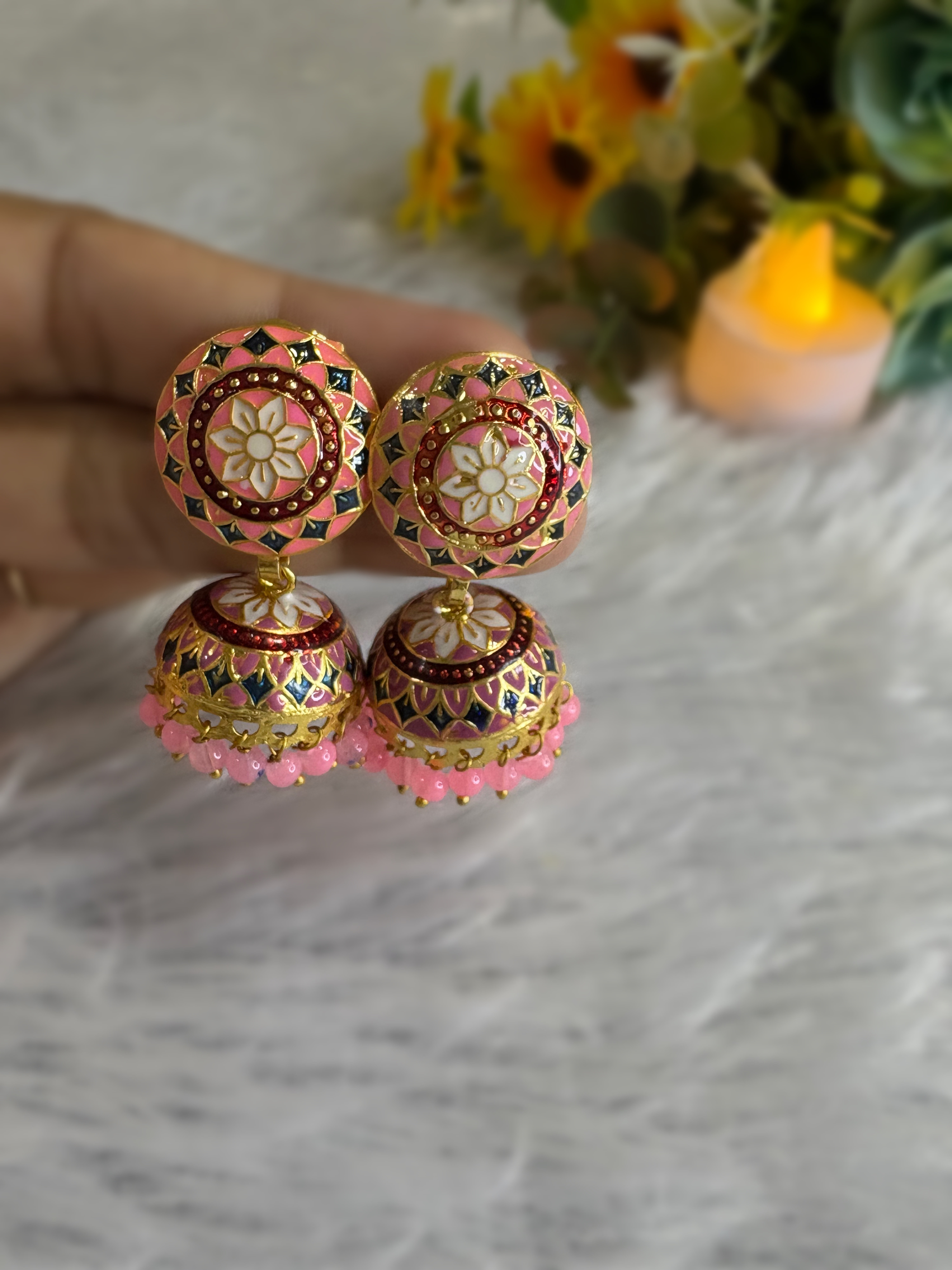 NoorTops Jhumka Earrings