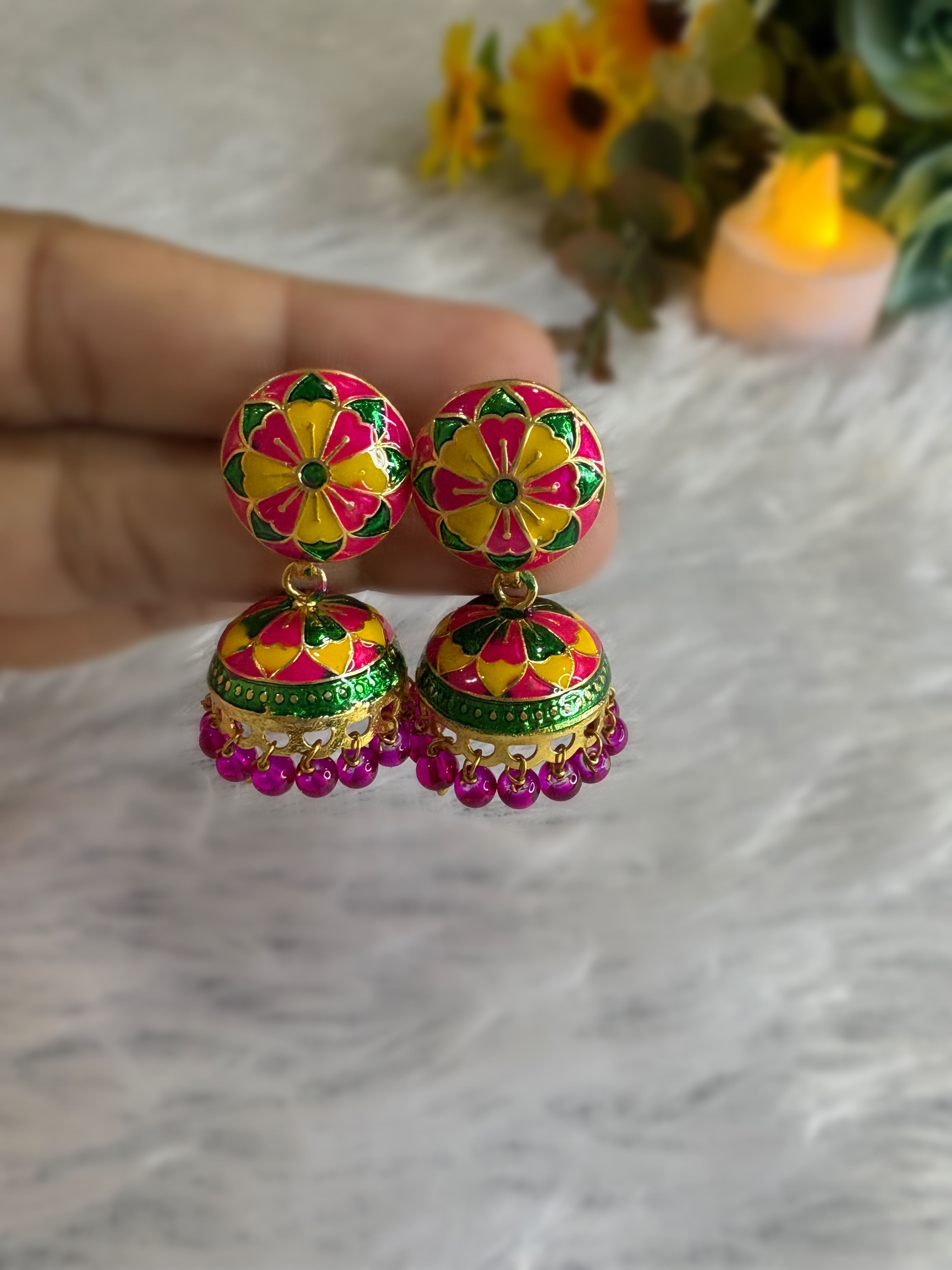Traditional Jhumka Earrings