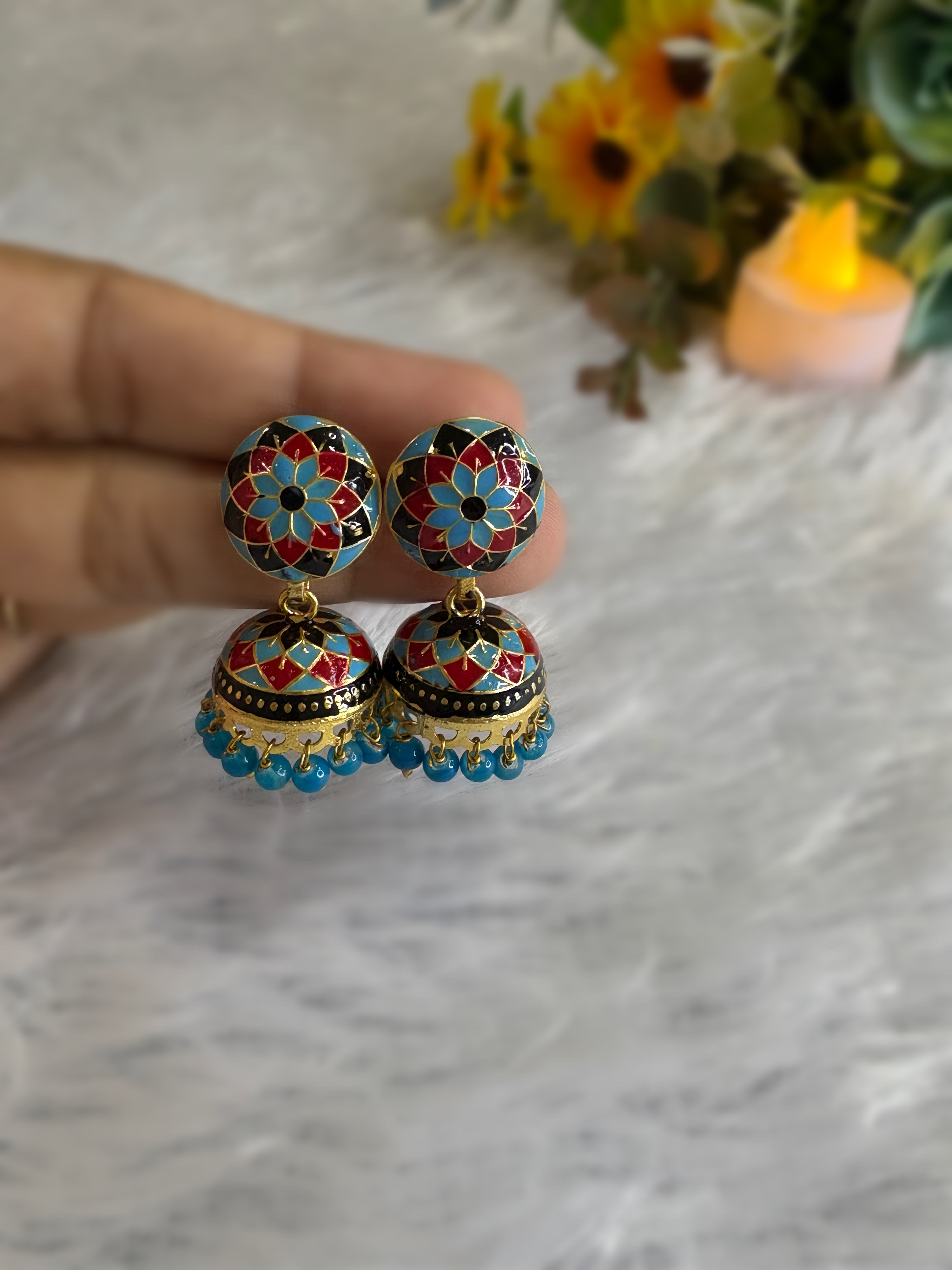 NoorTops Jhumka Earrings