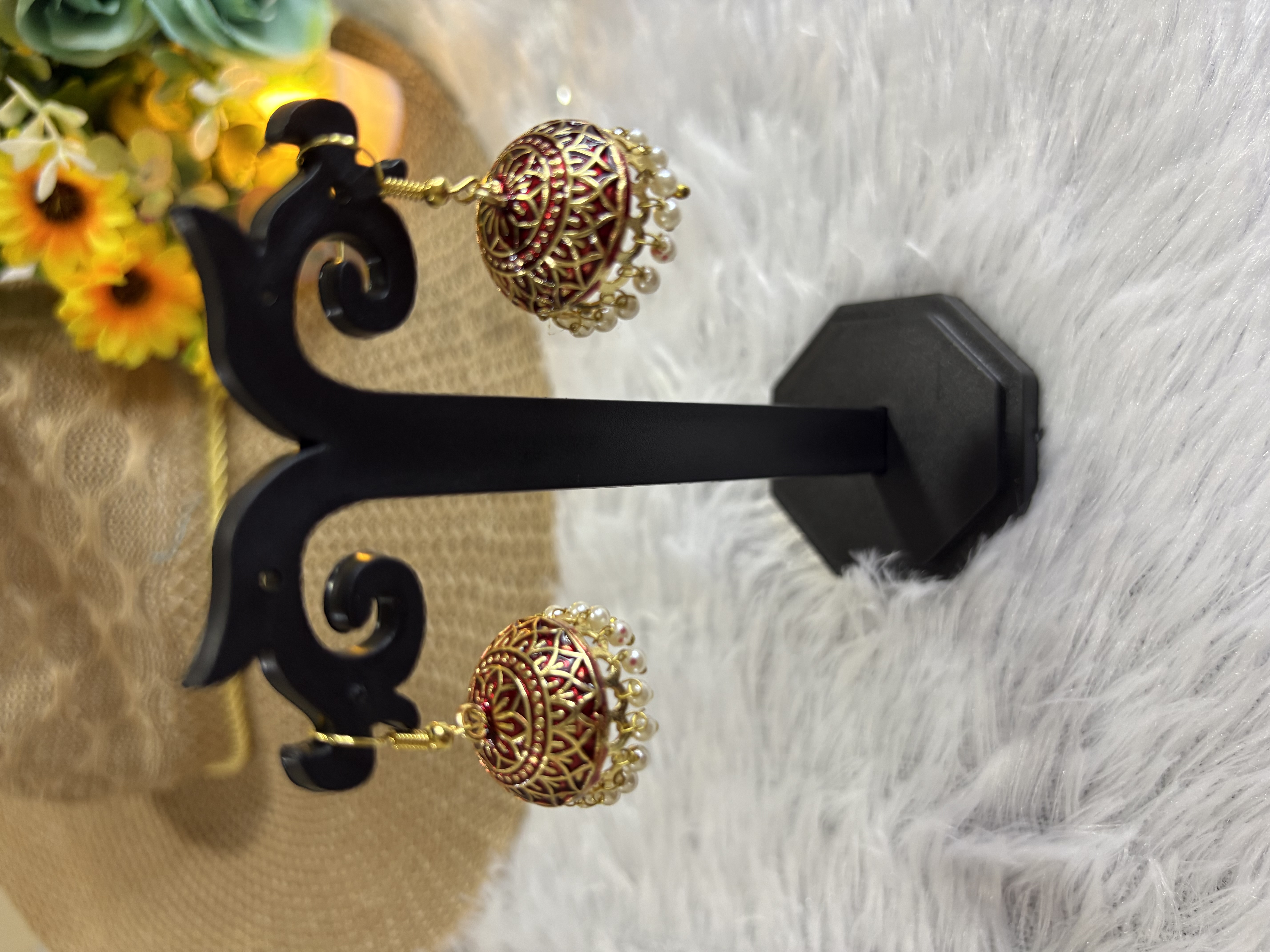 Noor-e-Rang Jhumka Earrings