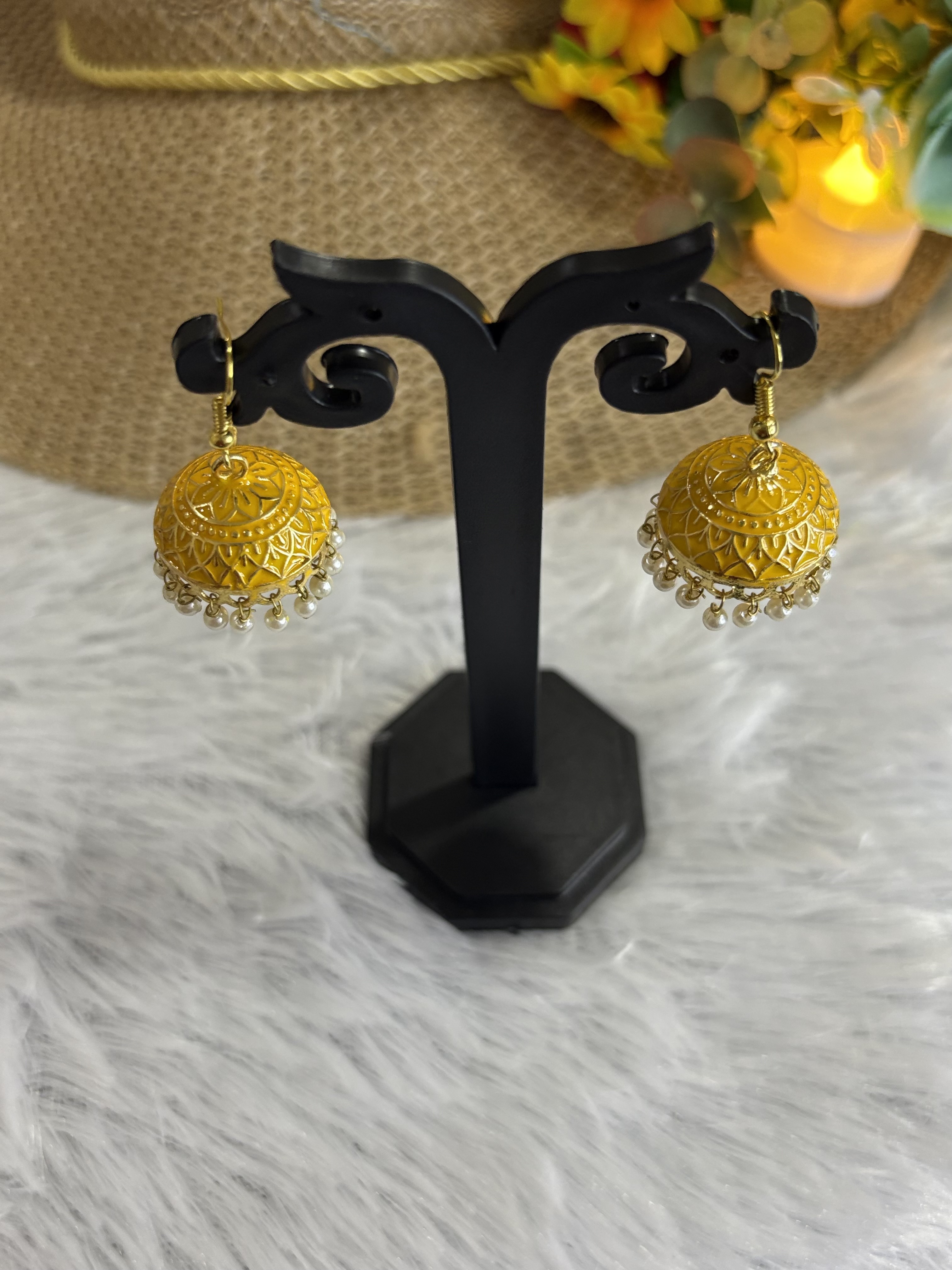 Noor-e-Rang Jhumka Earrings