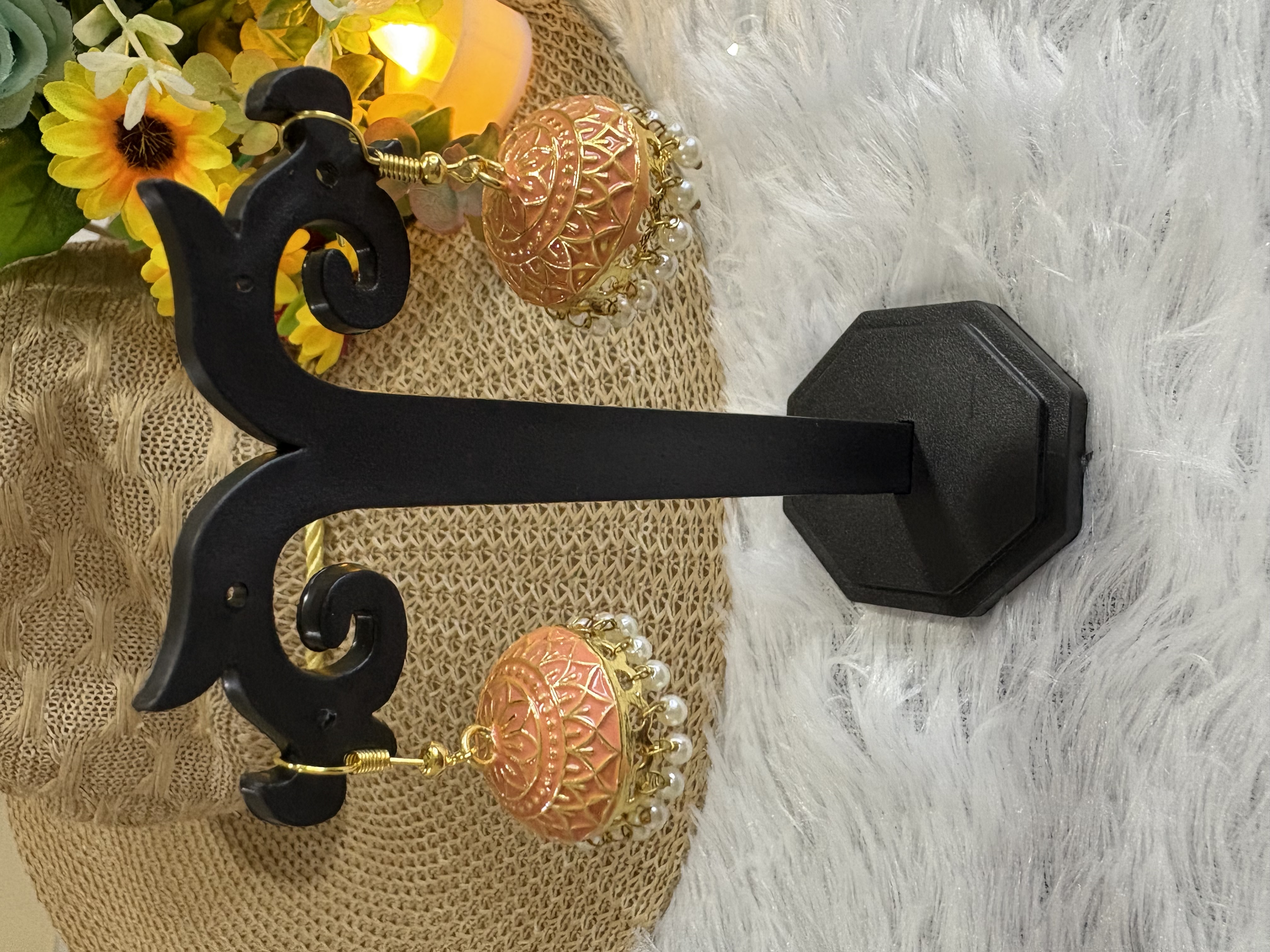 Noor-e-Rang Jhumka Earrings