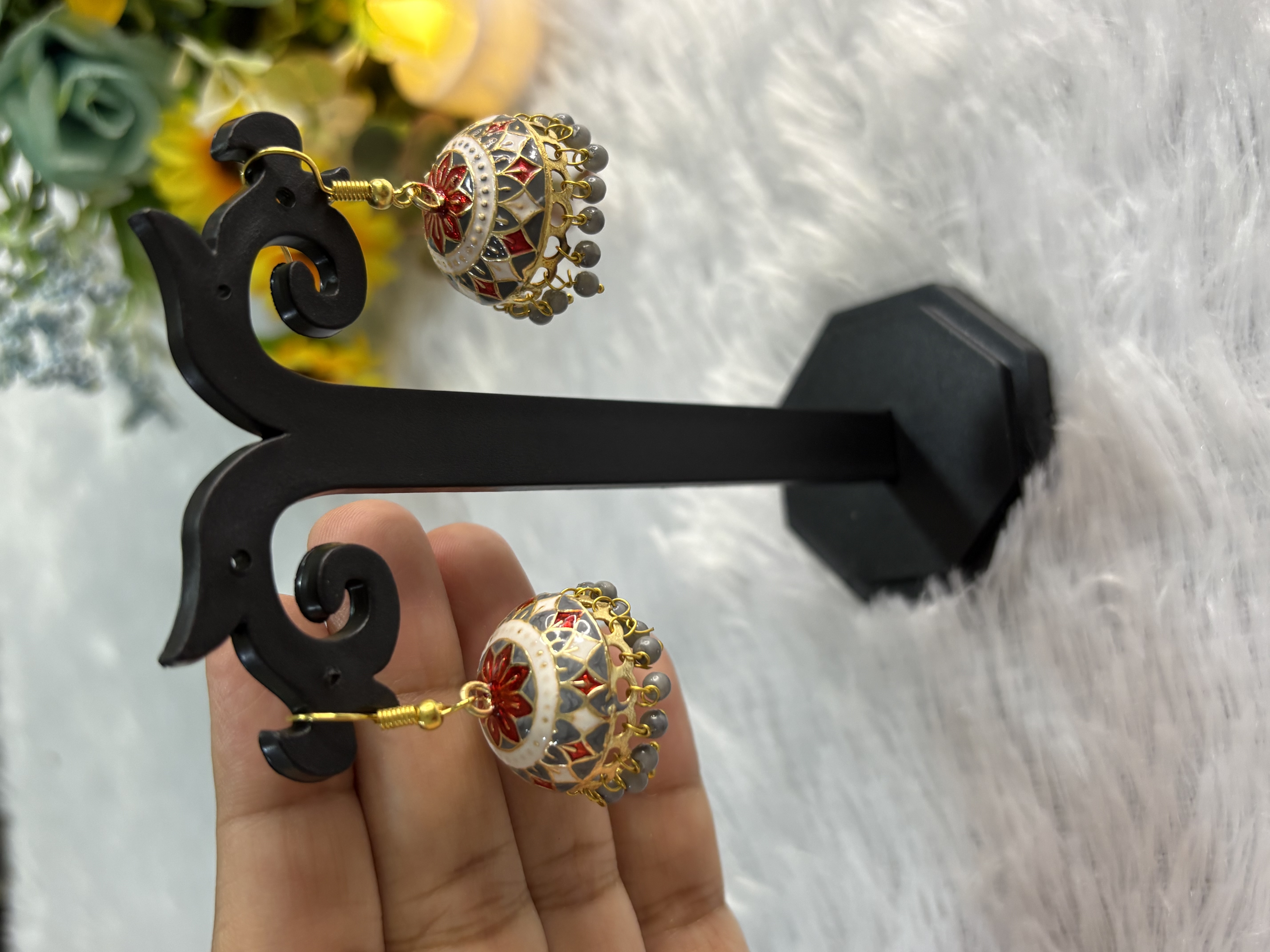Navrang Jhumka Earrings