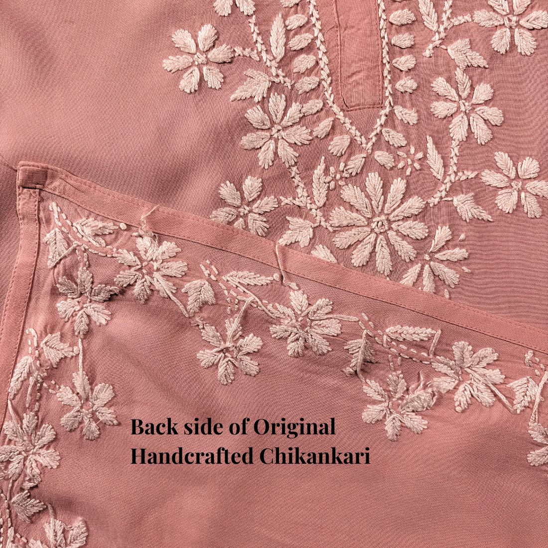 Amara Rayon Mauve Pink Kurti