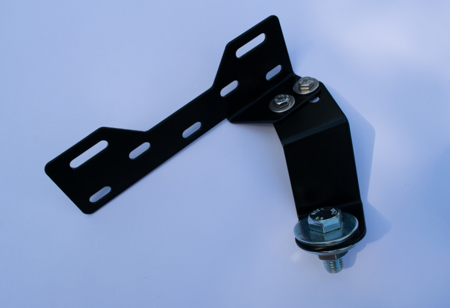 Number plate bracket set