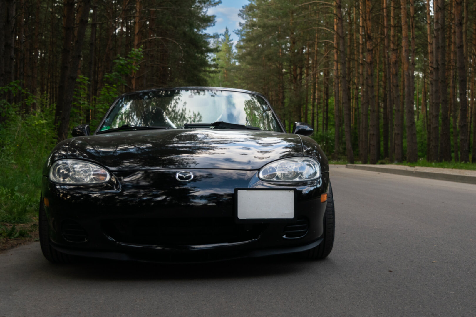 Number plate bracket set