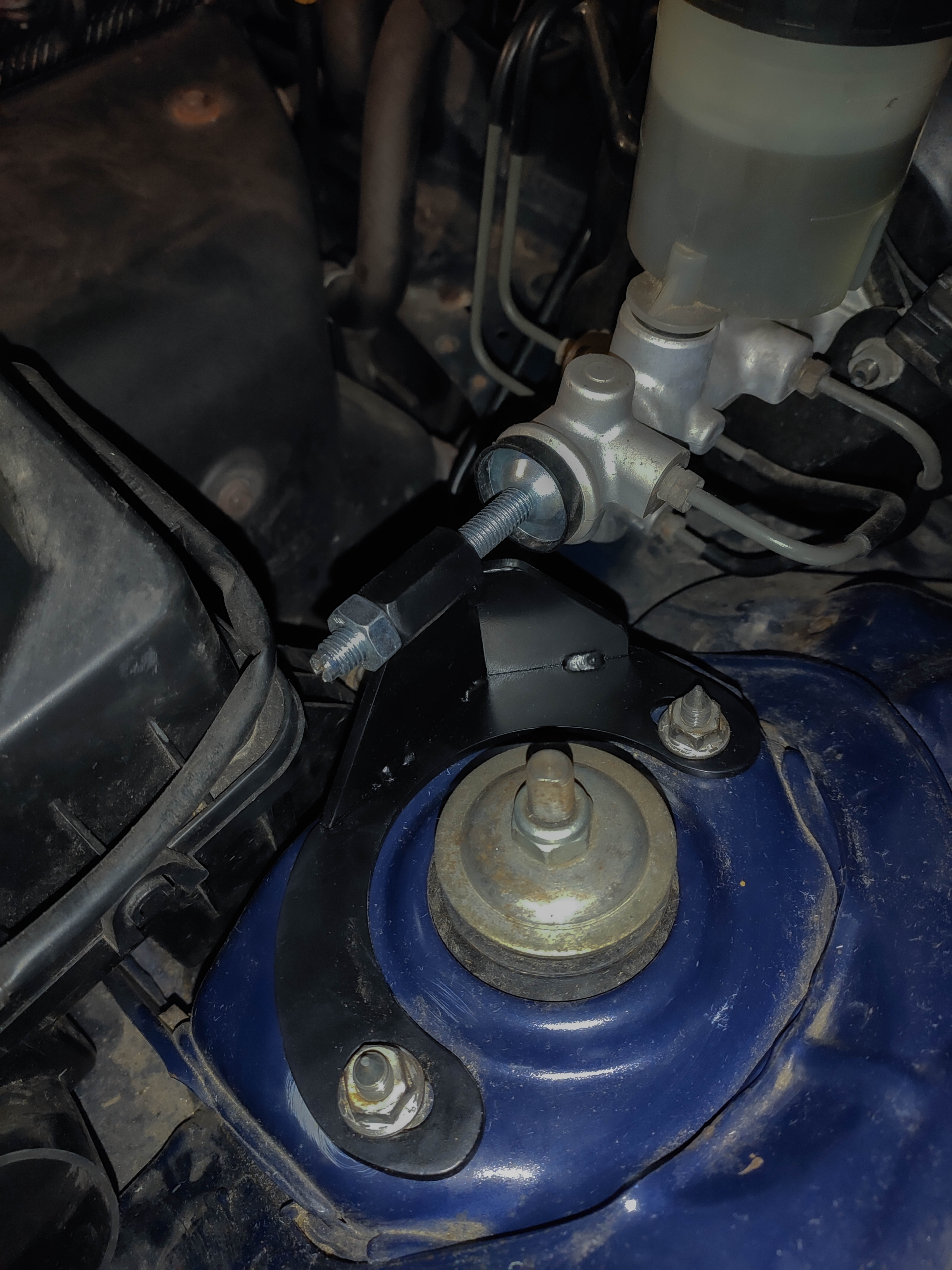 Brake stopper bracket set