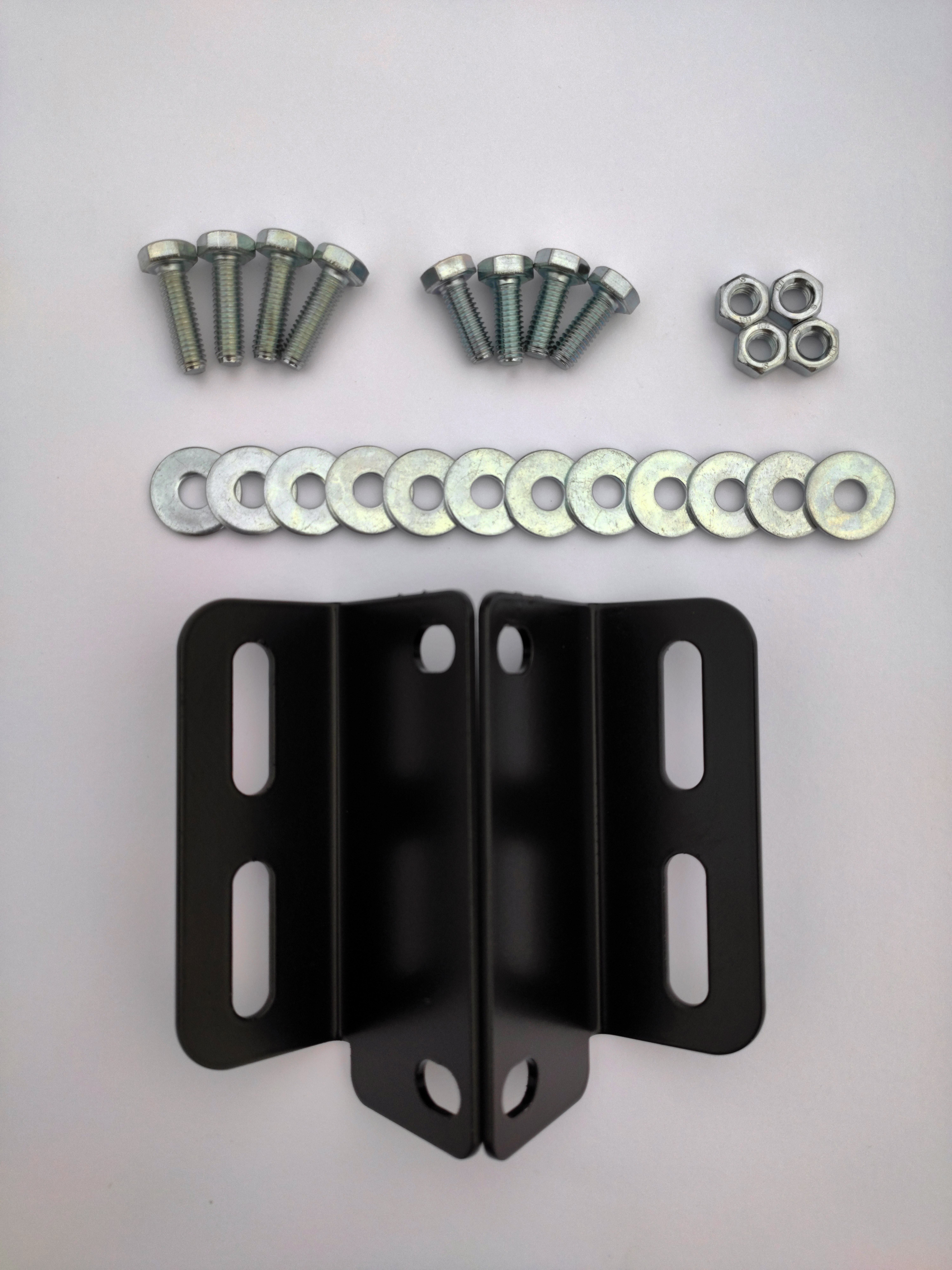 Wind deflector bracket set