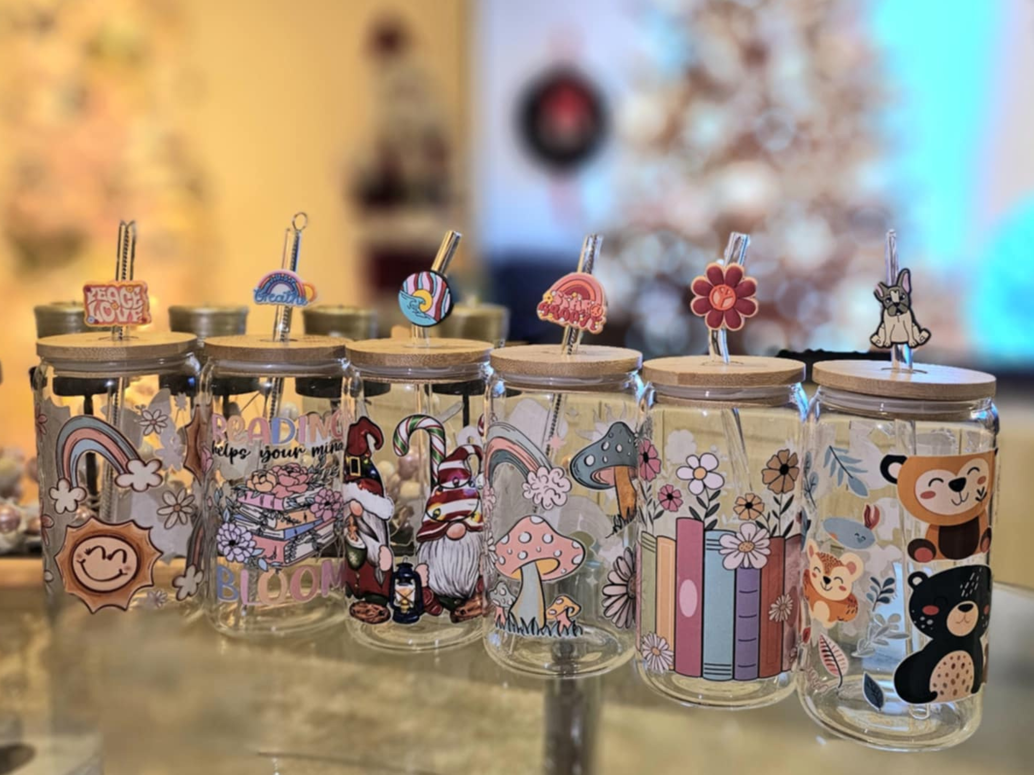 Personalized Tumbler & Glass Can