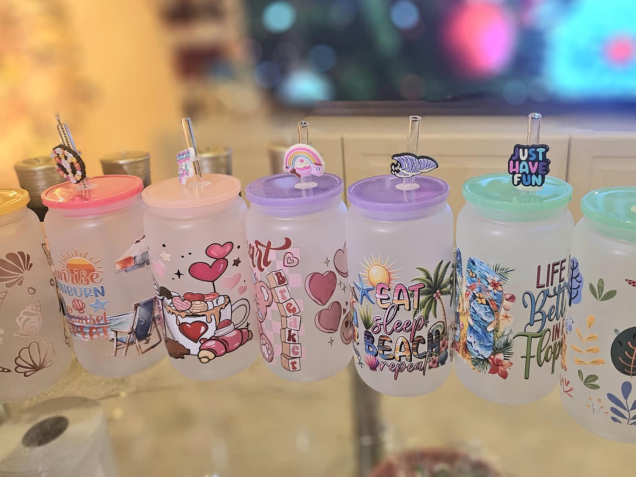 Personalized Tumbler & Glass Can