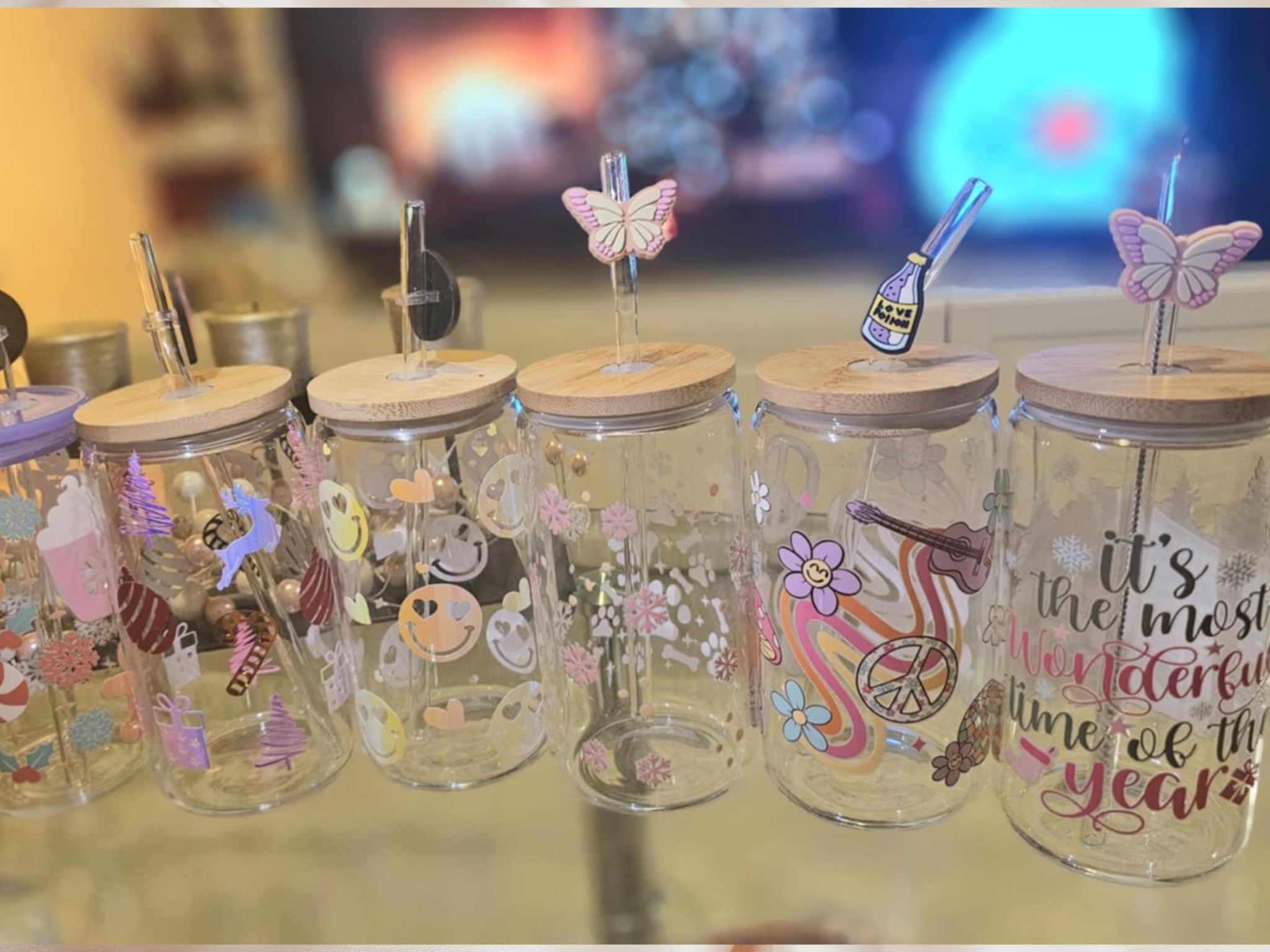 Personalized Tumbler & Glass Can