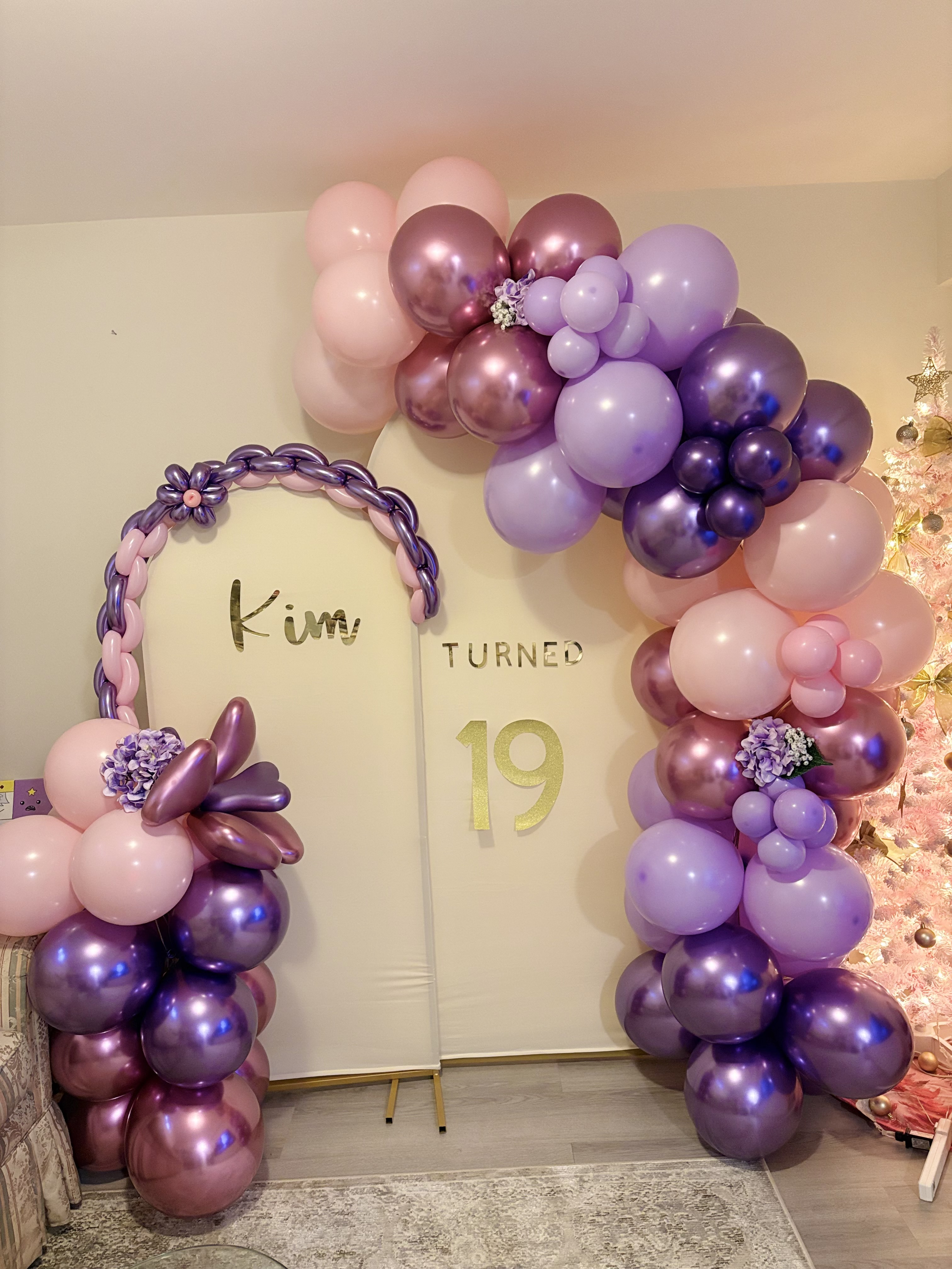 Elegant Balloon Backdrop