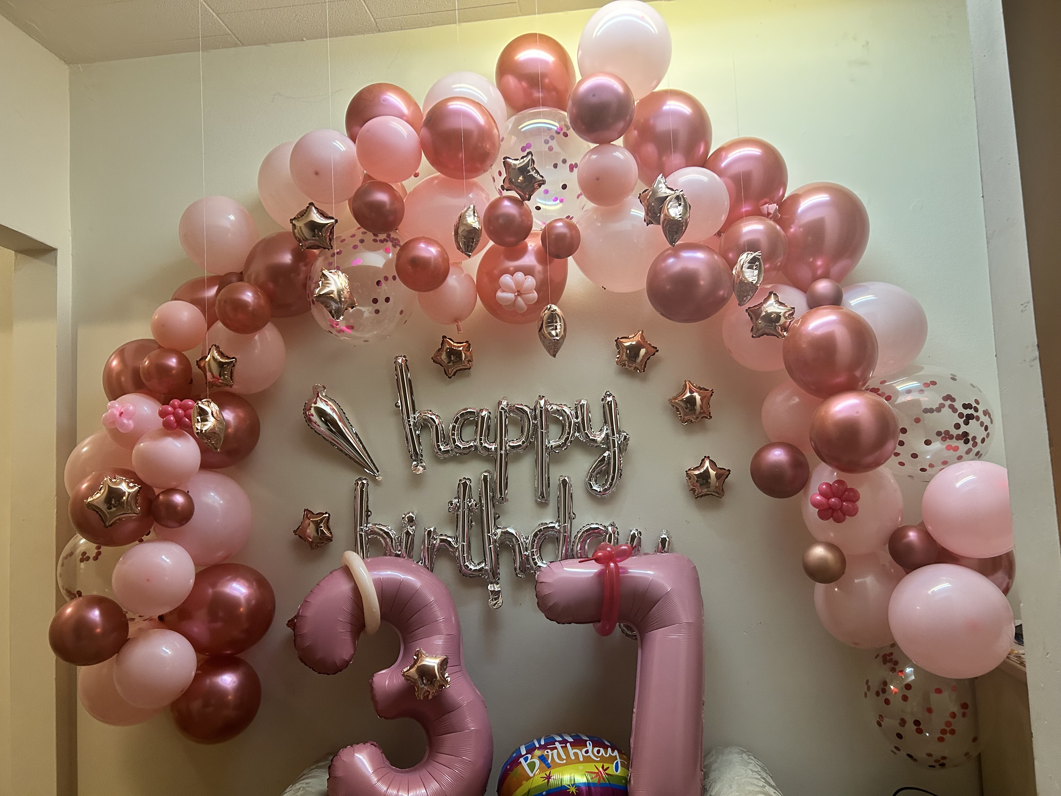 Elegant Balloon Backdrop