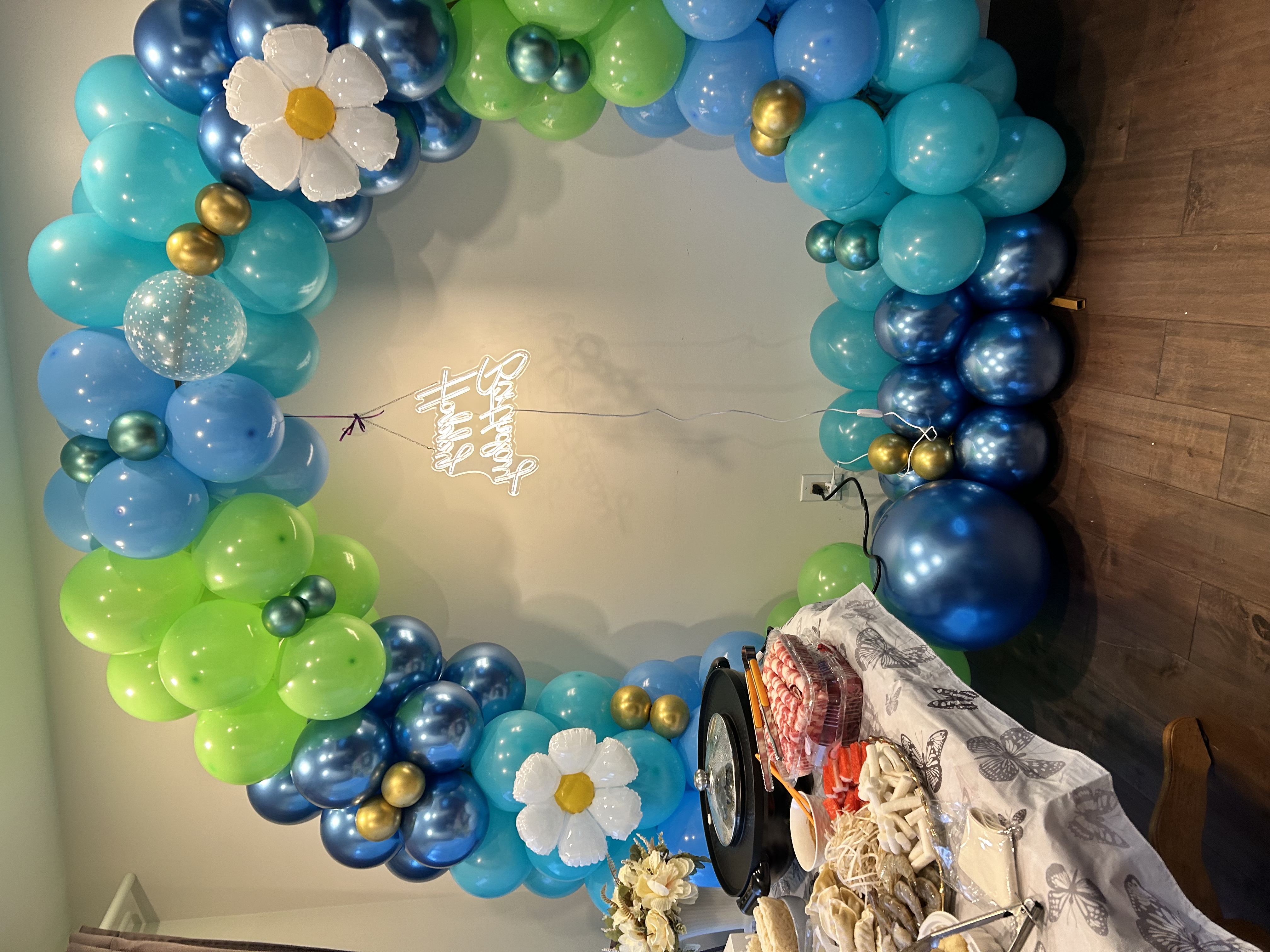 Elegant Balloon Backdrop