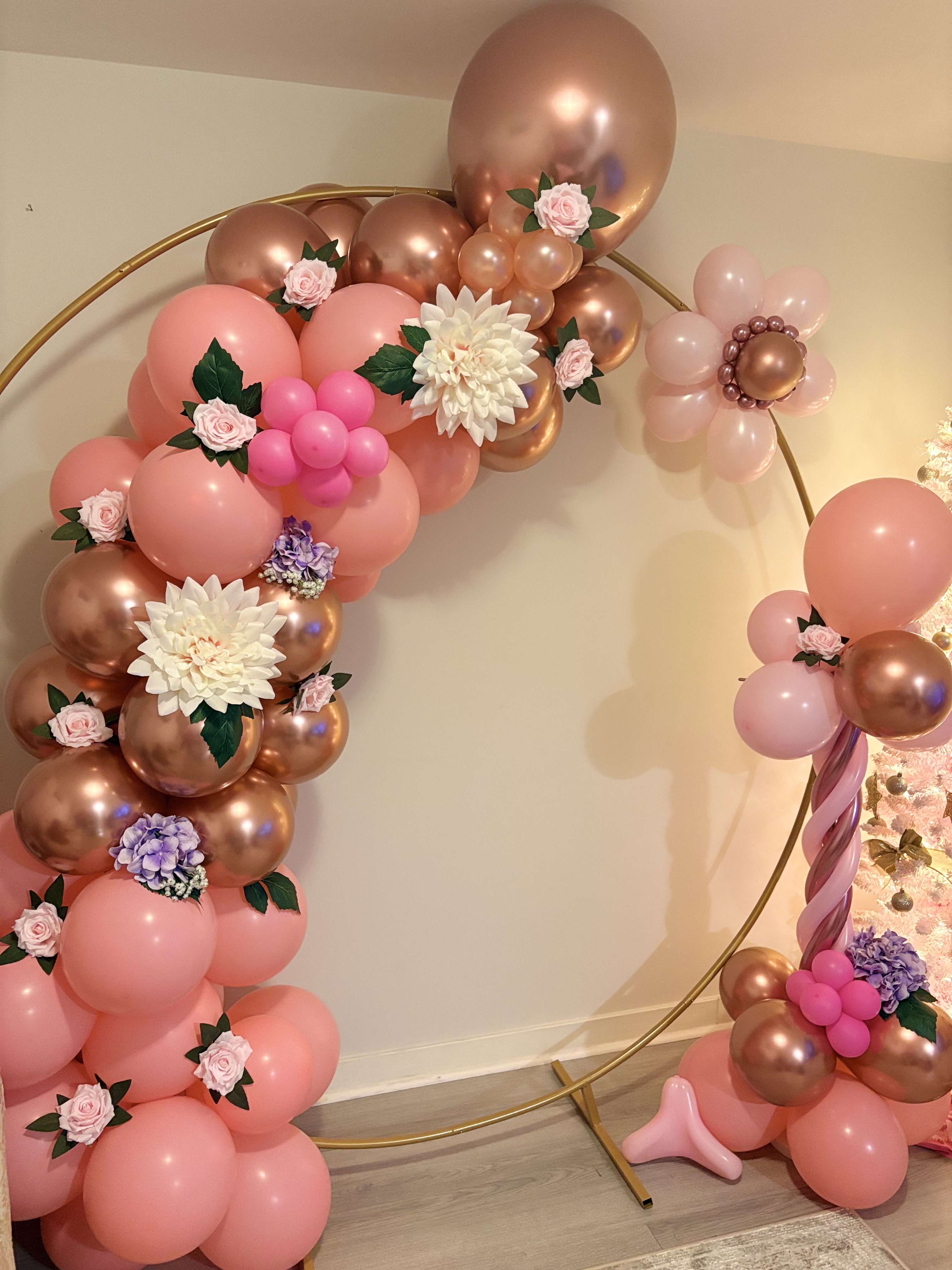 Elegant Balloon Backdrop