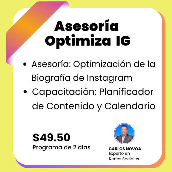 Asesoría Optimiza IG