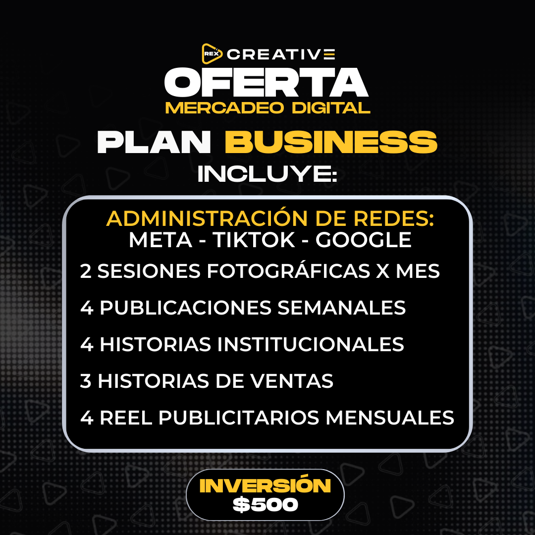 PLAN BUSINESS - ADMINISTRACIÓN DE REDES