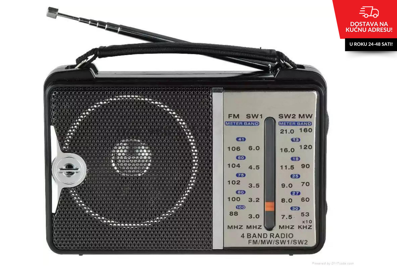 Portable 4 Band Radio