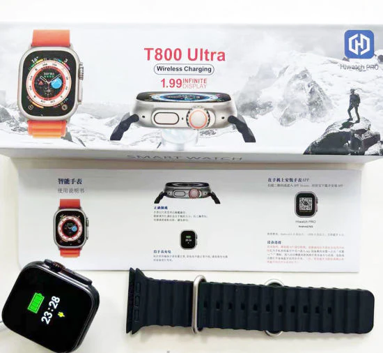 Smart Watch- T800 Ultra 1.99 Infinite Display