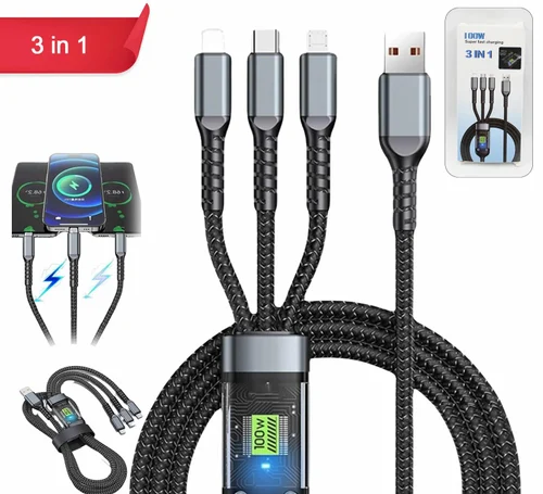 3 in 1 Charging Cable