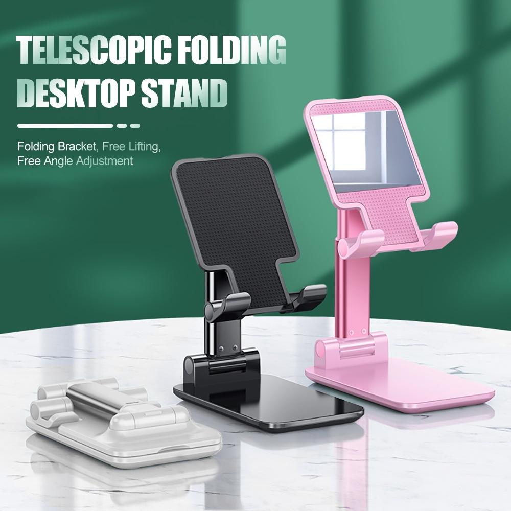 Adjustable foldable phone stand