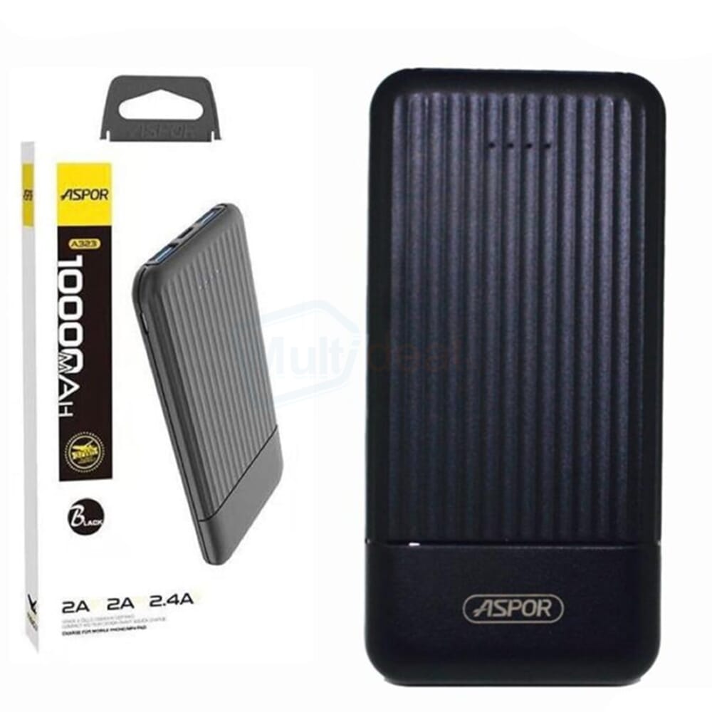 Aspor 10000mAh Power Bank [Fast Charger]