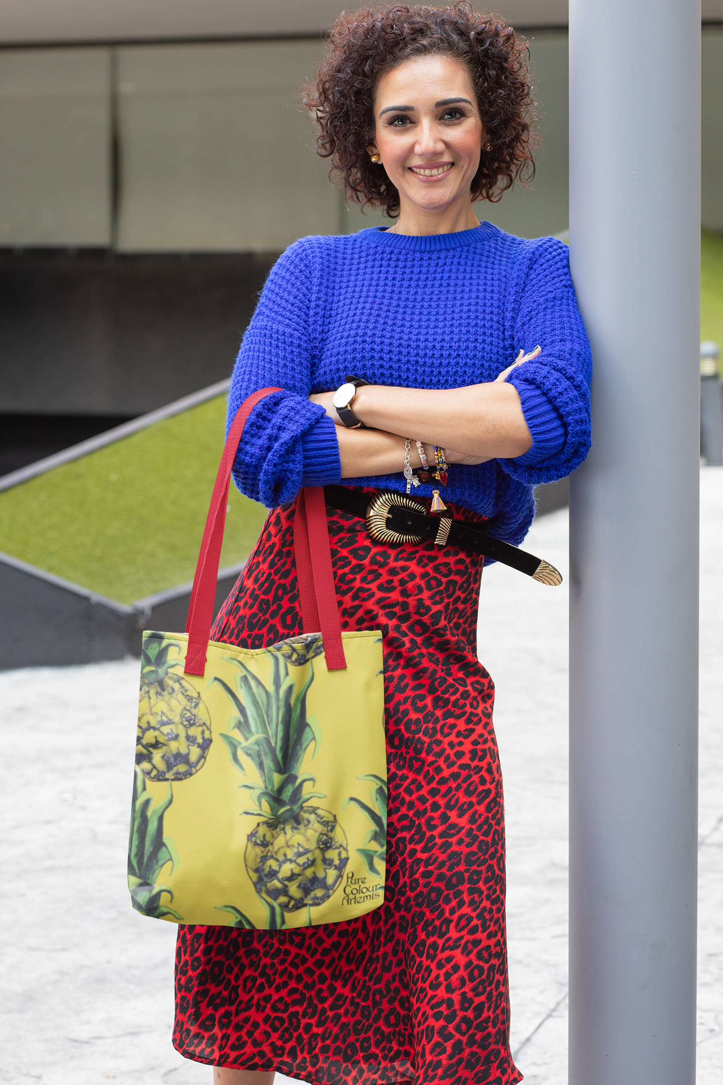 Bolso de tela piñas |  Pineapple  tote bag  