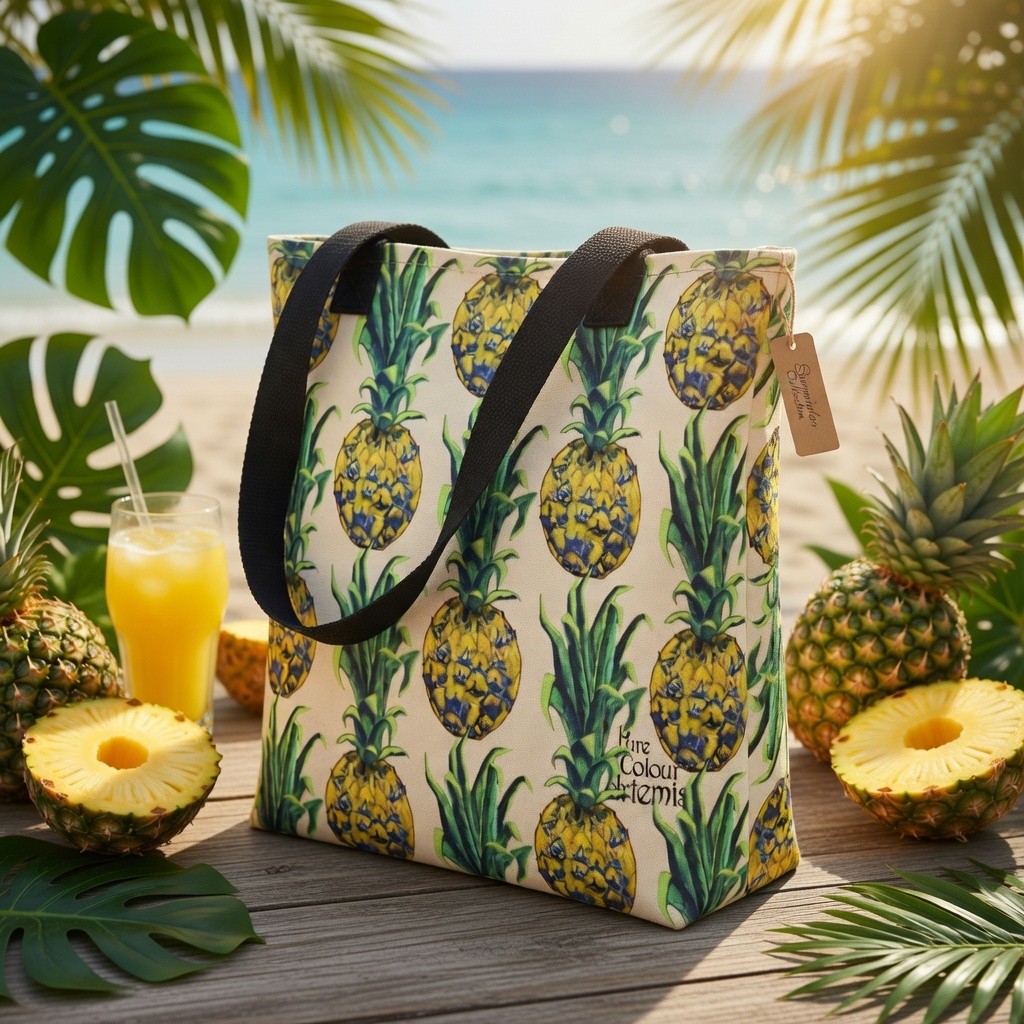 Bolso Tote Piñas